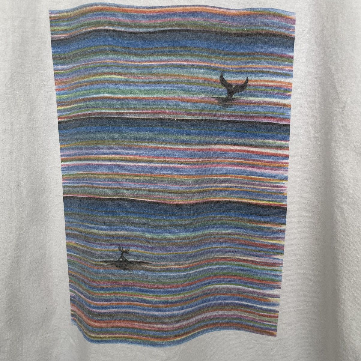 Vintage Vintage 90s Jonas Claesson Art T Shirt Size US XL / EU 56 / 4 - 2 Thumbnail