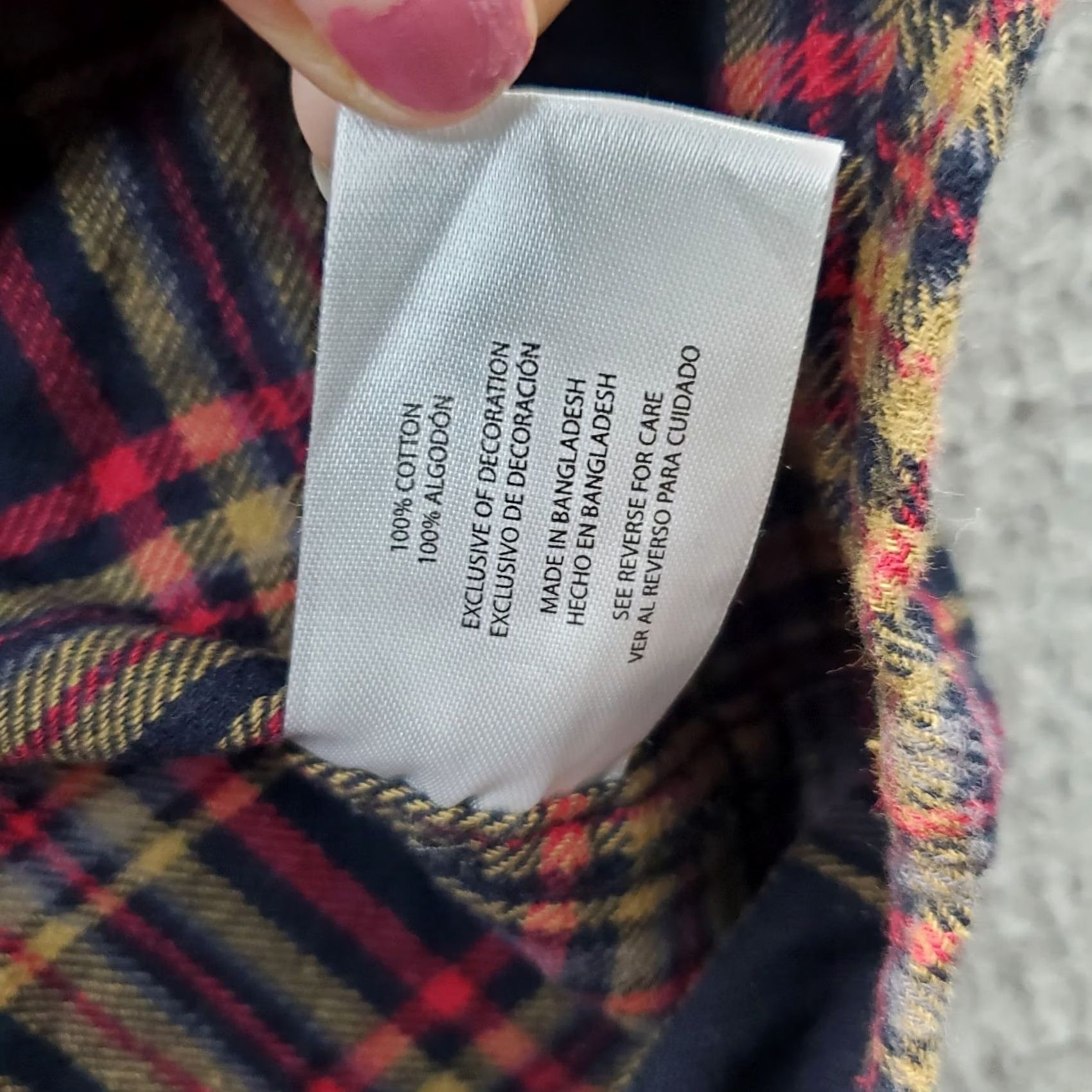 Eddie Bauer Eddie Bauer Mens XL Multicolor Plaid Flannel Button-Up Shirt Size US XL / EU 56 / 4 - 7 Thumbnail