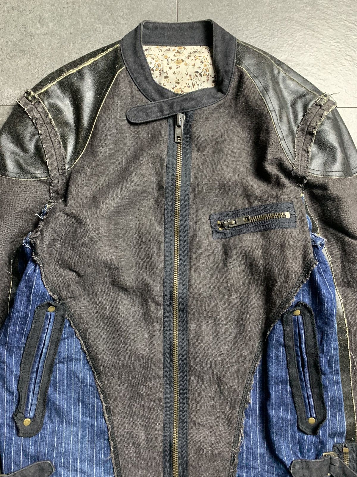 BUFFALO BOBS Buffalo Bobs Hybrid Leather Rescontruct Jacket Size US M / EU 48-50 / 2 - 2 Thumbnail