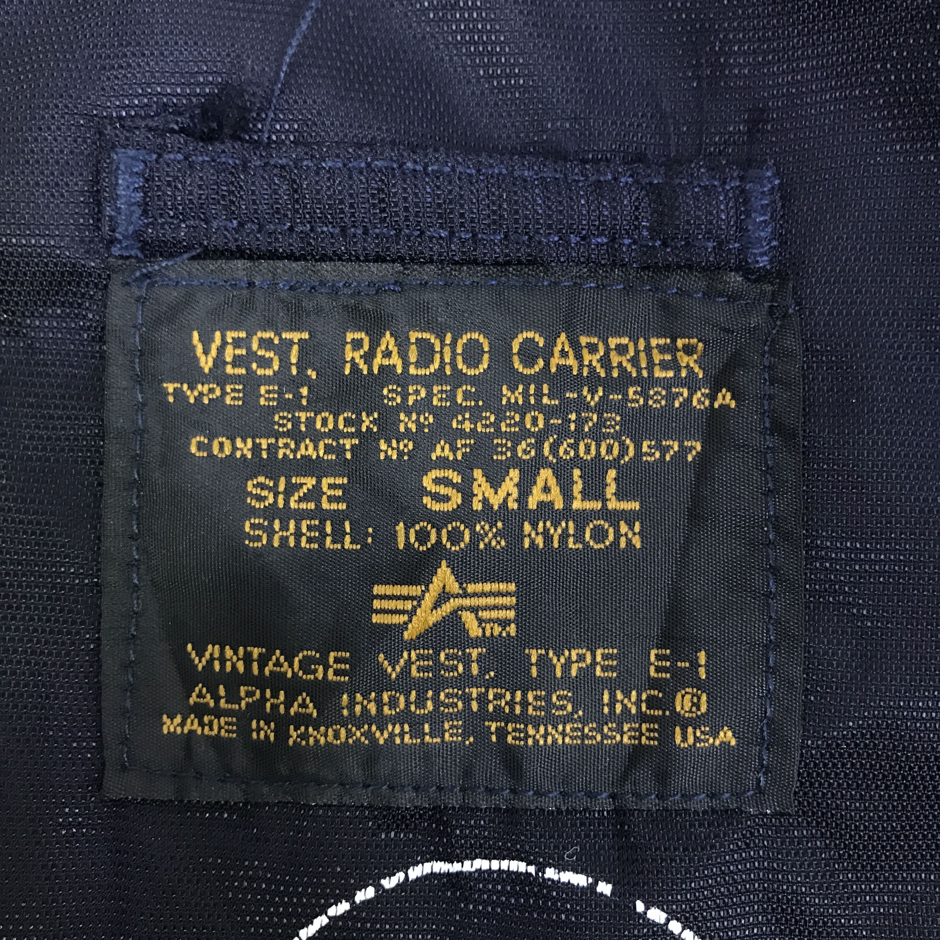 Alpha Industries Alpha Industries us air force radio carrier vest K98B5 Size US S / EU 44-46 / 1 - 10 Thumbnail