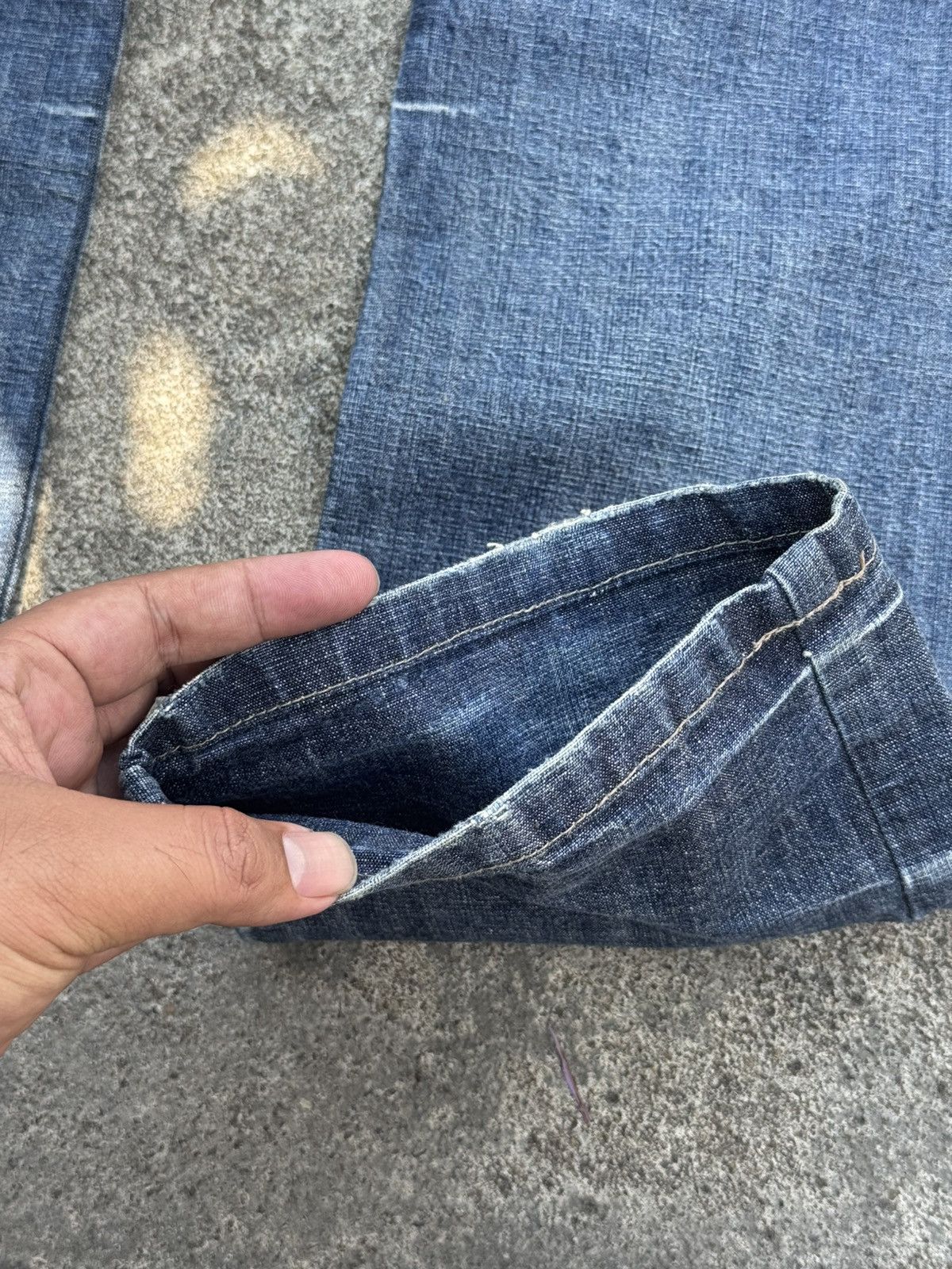 PPFM PPFM Denim Pants Japanese Ifsix Hysteric Styled Size US 32 / EU 48 - 11 Thumbnail