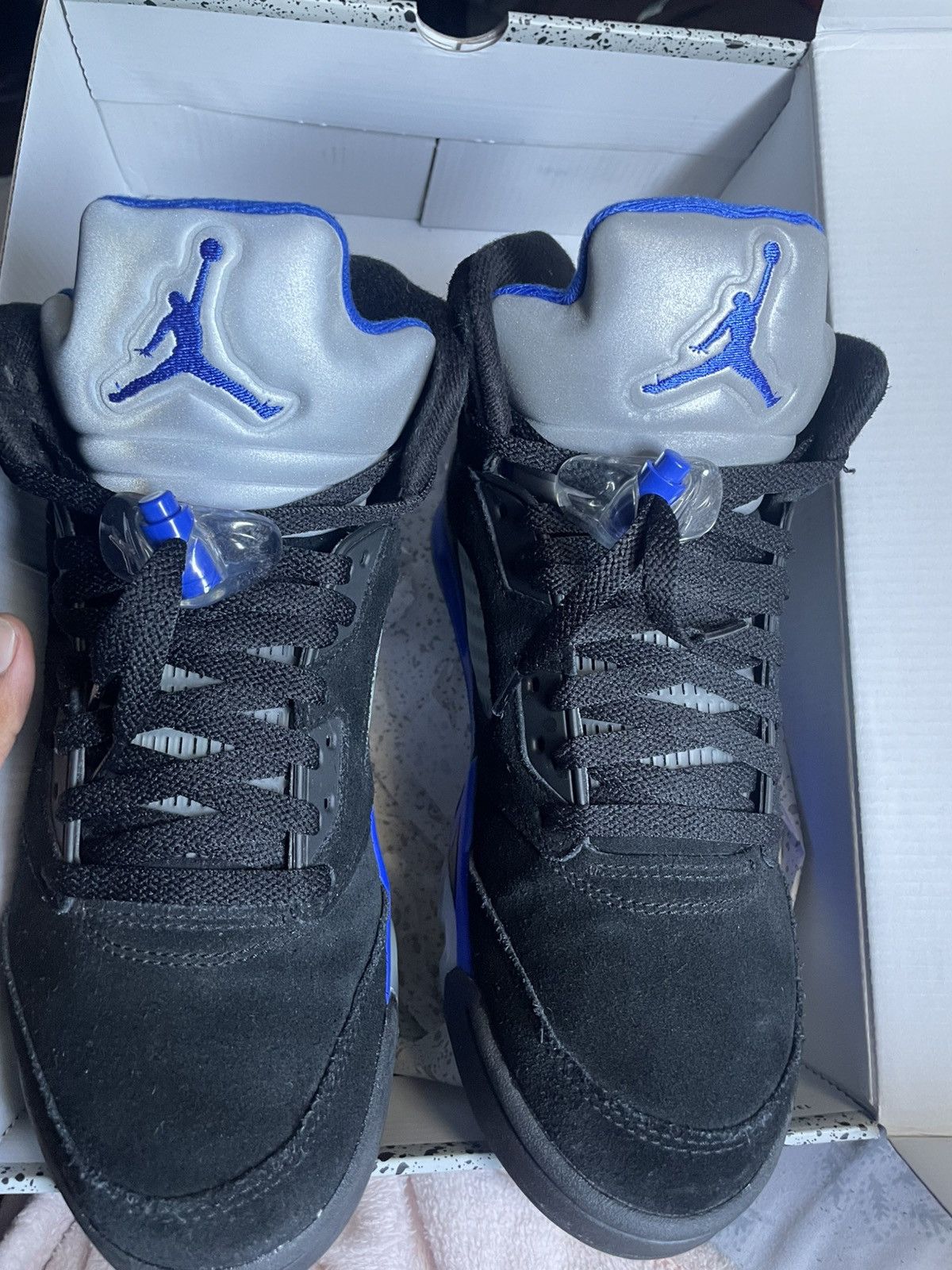 Jordan Brand Jordan 5 races blue size 9 Size US 9 / EU 42 - 4 Thumbnail