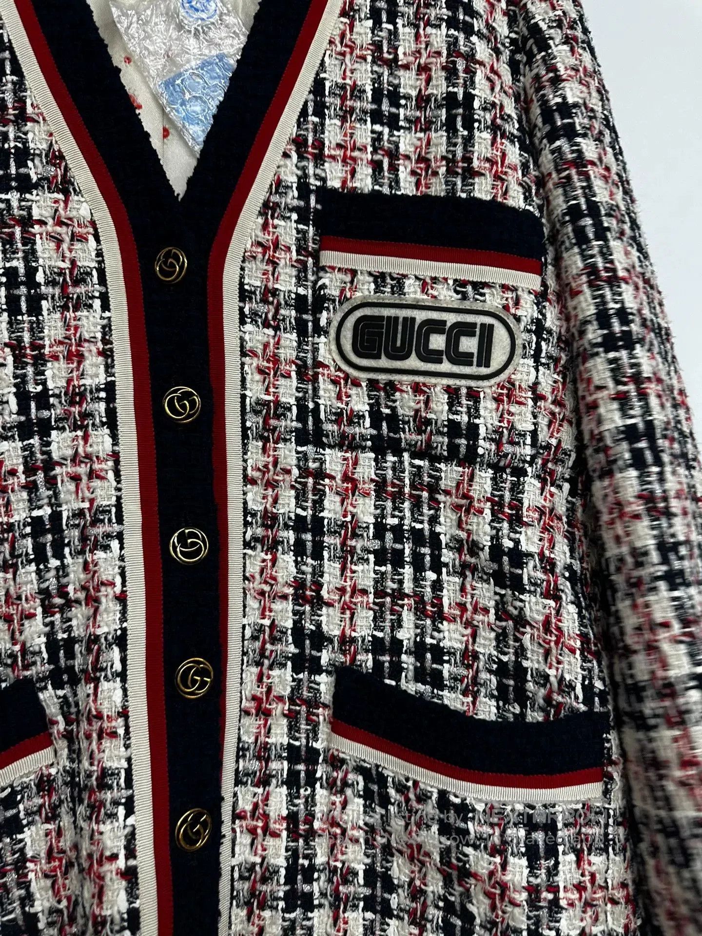Gucci Gucci Tweed Pattern Jacket. Size US S / EU 44-46 / 1 - 6 Thumbnail