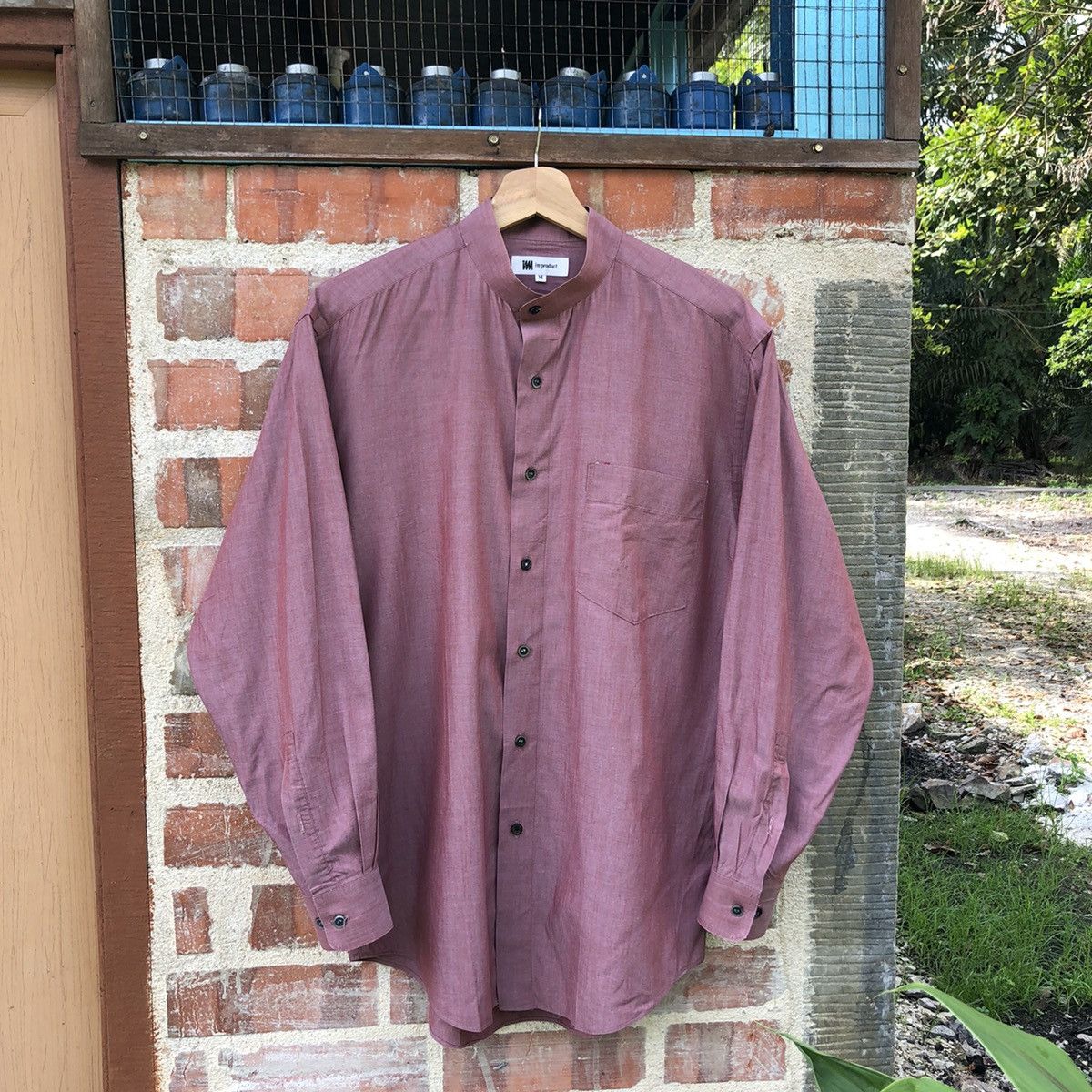 Issey Miyake × Japanese Brand × Pleats Please Issey Miyake ISSEY MIYAKE DESIGN STUDIO SHIRT 🍒 Size US M / EU 48-50 / 2 - 2 Thumbnail