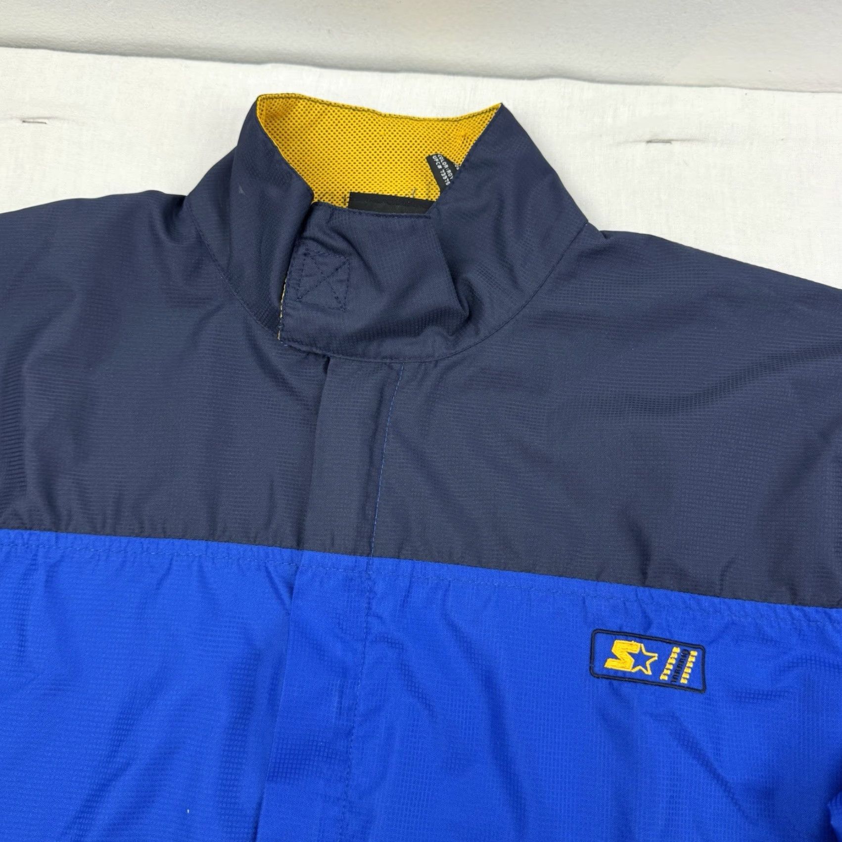 Starter Vintage Starter Windbreaker Jacket Adult Small Y2K Tech Sports Pockets Full Zip Size US S / EU 44-46 / 1 - 3 Thumbnail