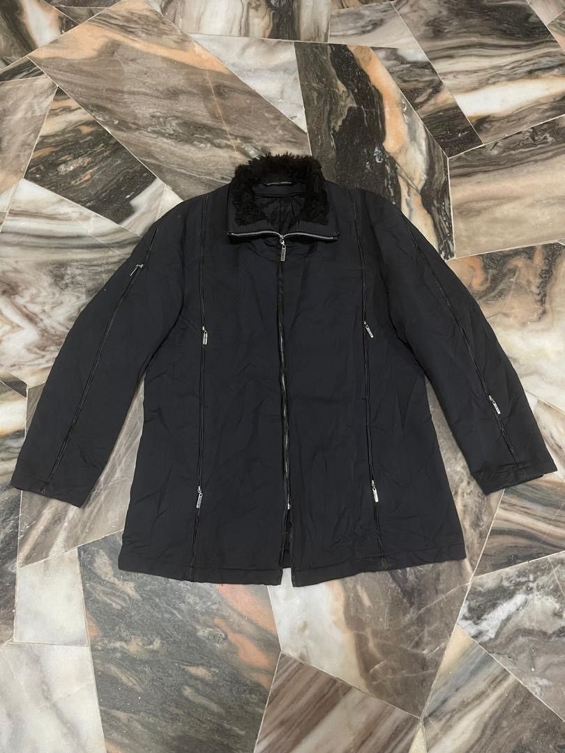 Jean Paul Gaultier Gaultier Homme Object Fur Neck Parka Jacket Size US L / EU 52-54 / 3 - 5 Thumbnail