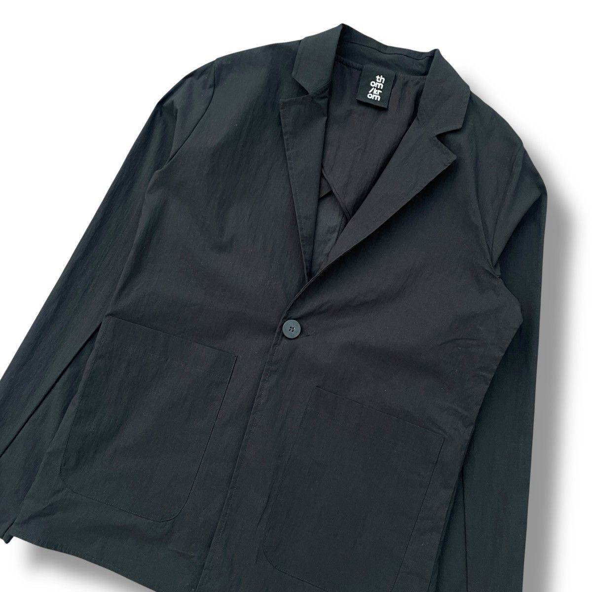 Thom Krom thom/krom One-Button Woven Stretch Jacket Size US XS / EU 42 / 0 - 3 Thumbnail