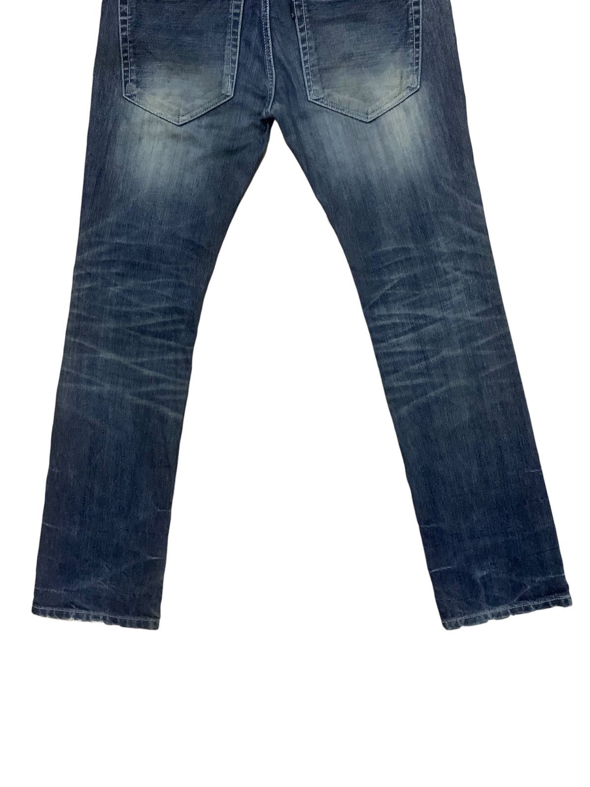 If Six Was Nine × Japanese Brand × Le Grande Bleu (L.G.B.) Vintage Japanese Eight By Distress Jeans Size US 29 - 9 Thumbnail