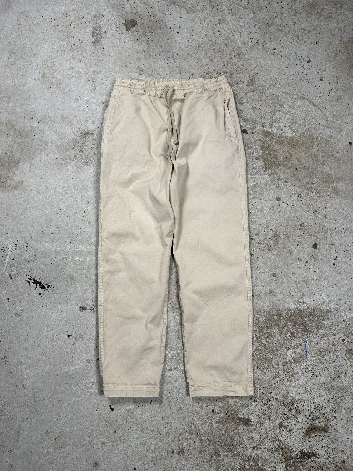 Carhartt Carhartt Beige Lawton Pant Dirty Pants Size US 33 - 2 Thumbnail