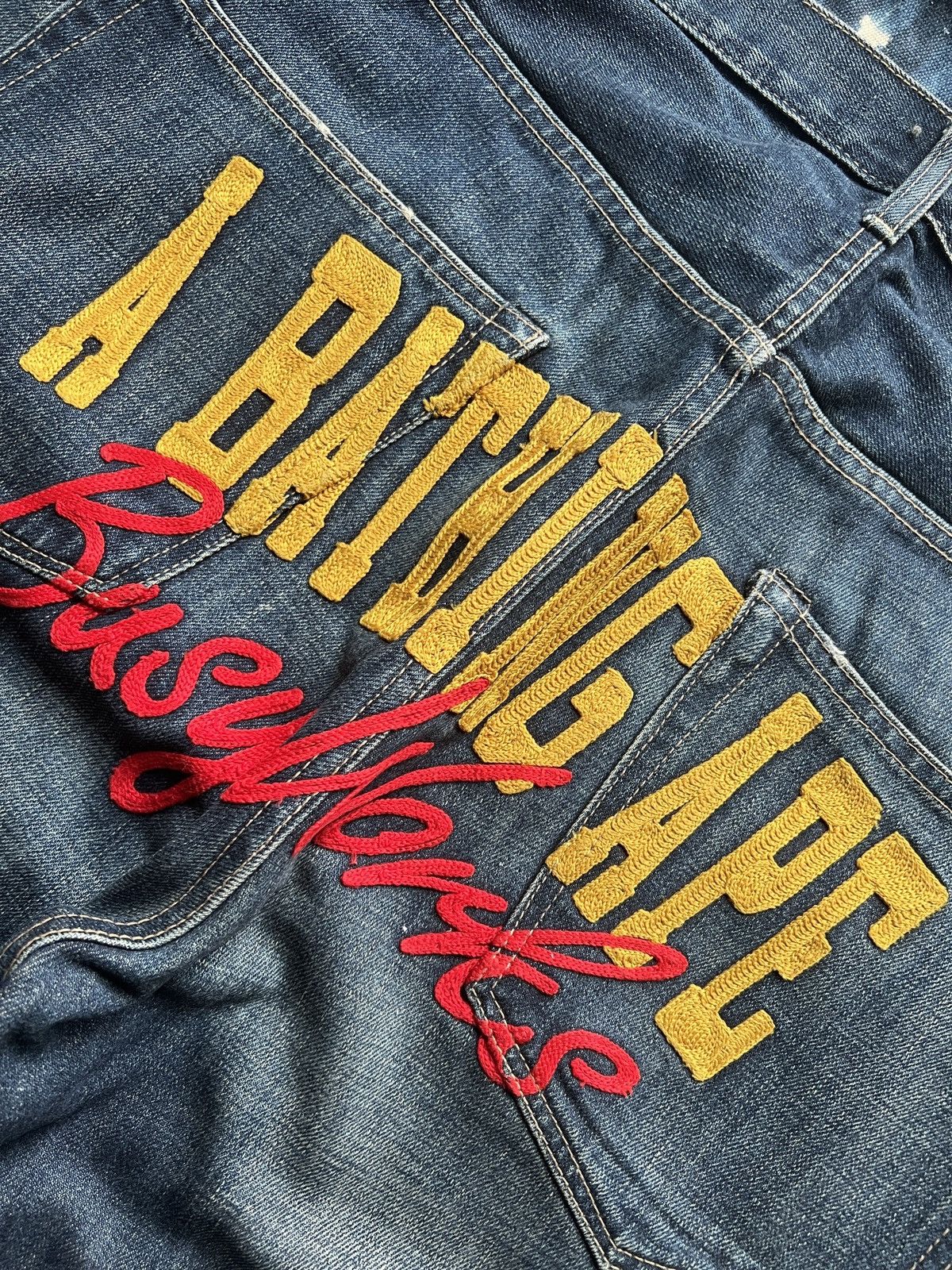 Bape OG Bape by Nigo Archive Busyworks Denim Jeans Size US 34 / EU 50 - 8 Thumbnail