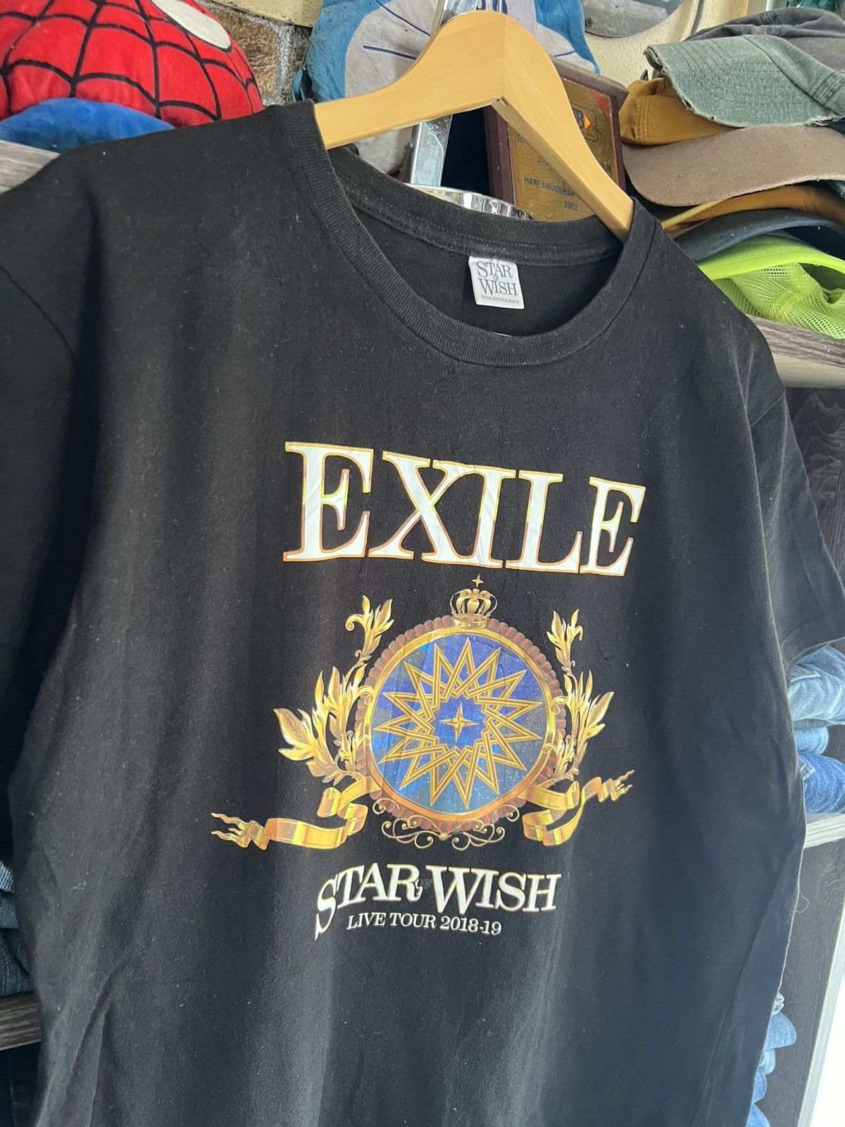 Band Tees 🔥Exile Japanese Band Star of Wish Live Tour Tee Size US M / EU 48-50 / 2 - 7 Thumbnail