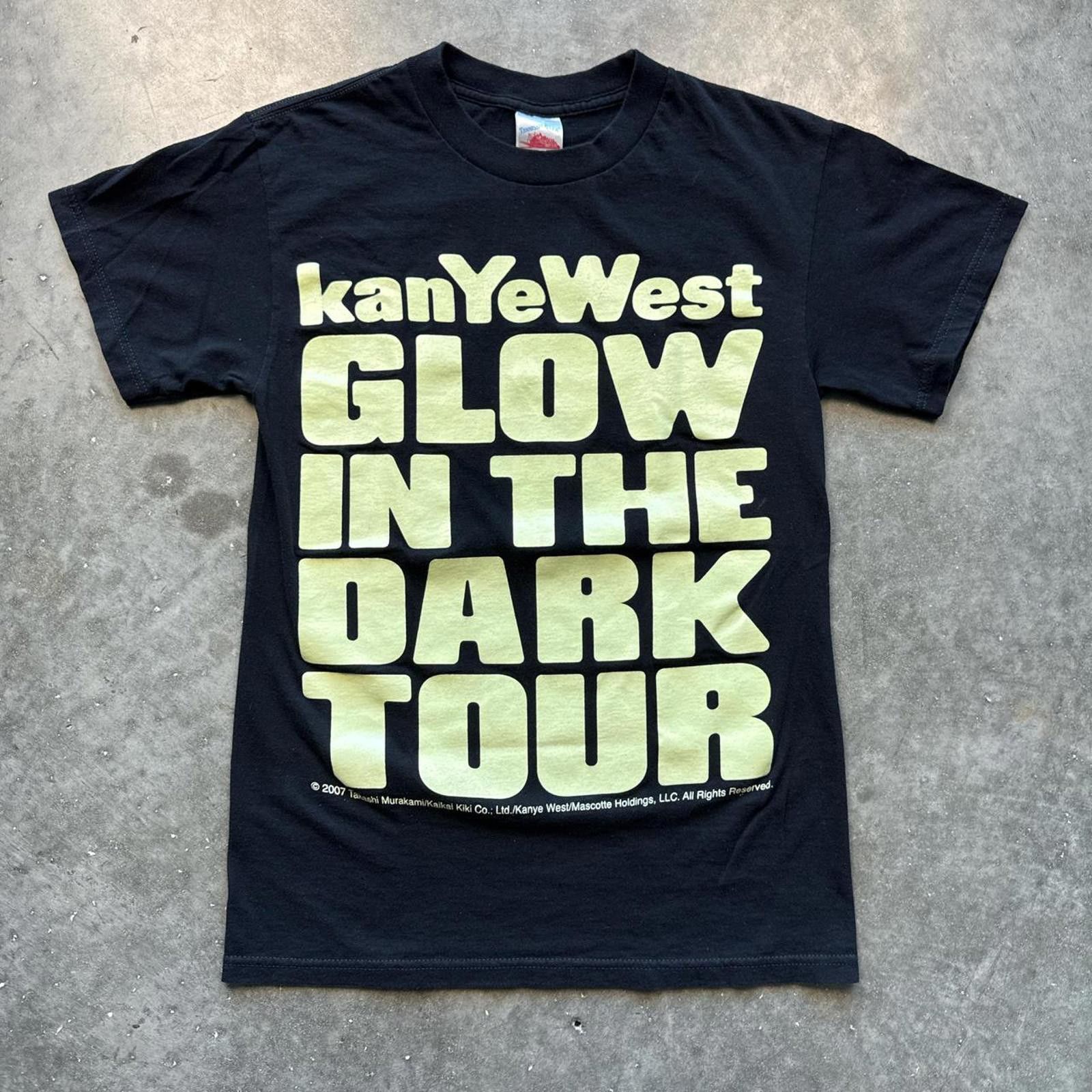 Other Takashi Murakami X Kanye Glow In The Dark Tour 2007 T-shirt Size US S / EU 44-46 / 1 - 1 Thumbnail