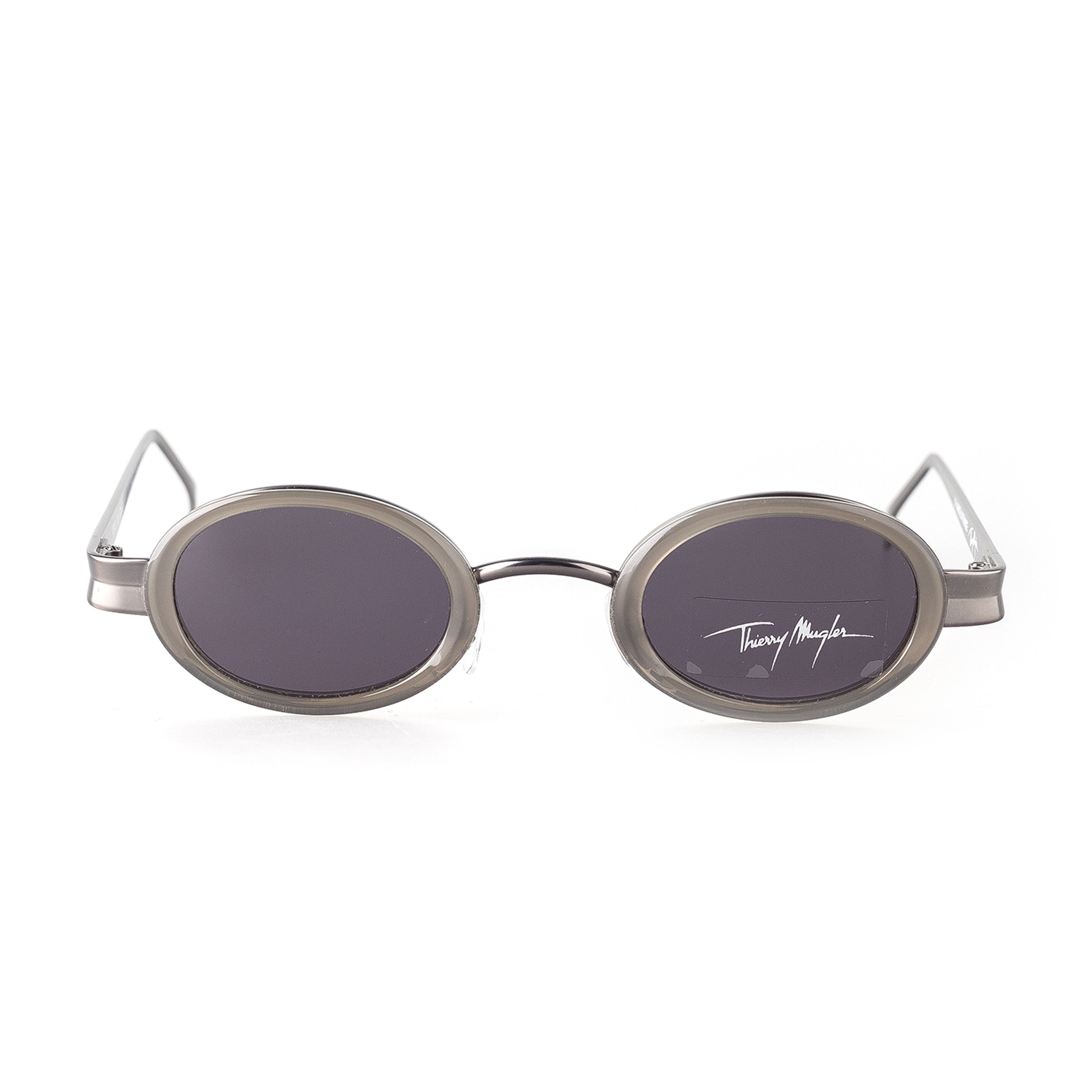 Thierry Mugler Thierry Mugler 6513 Vintage Oval Sunglasses Size ONE SIZE - 1 Thumbnail