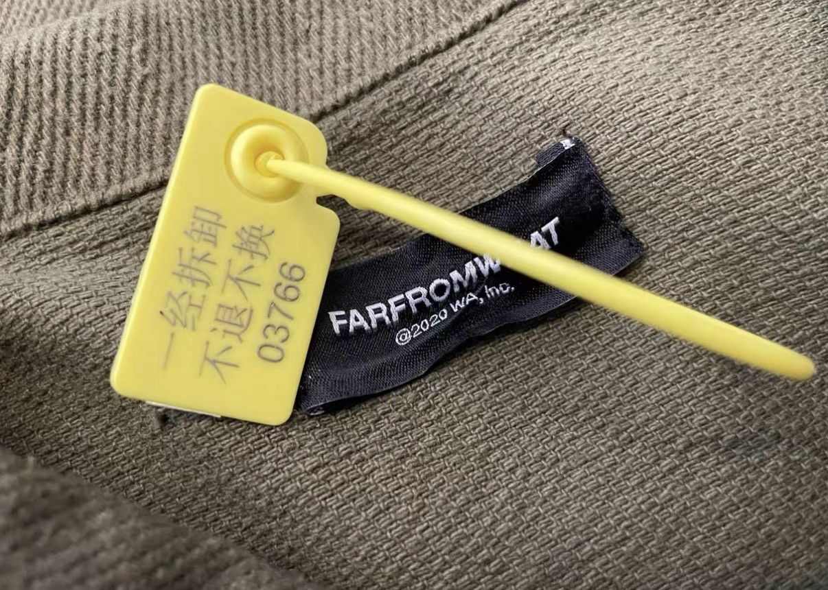 FAR FROM WHAT Far Archive 25SS Distressed Cropped Wide Denim Jacket J31 Size US S / EU 44-46 / 1 - 6 Thumbnail