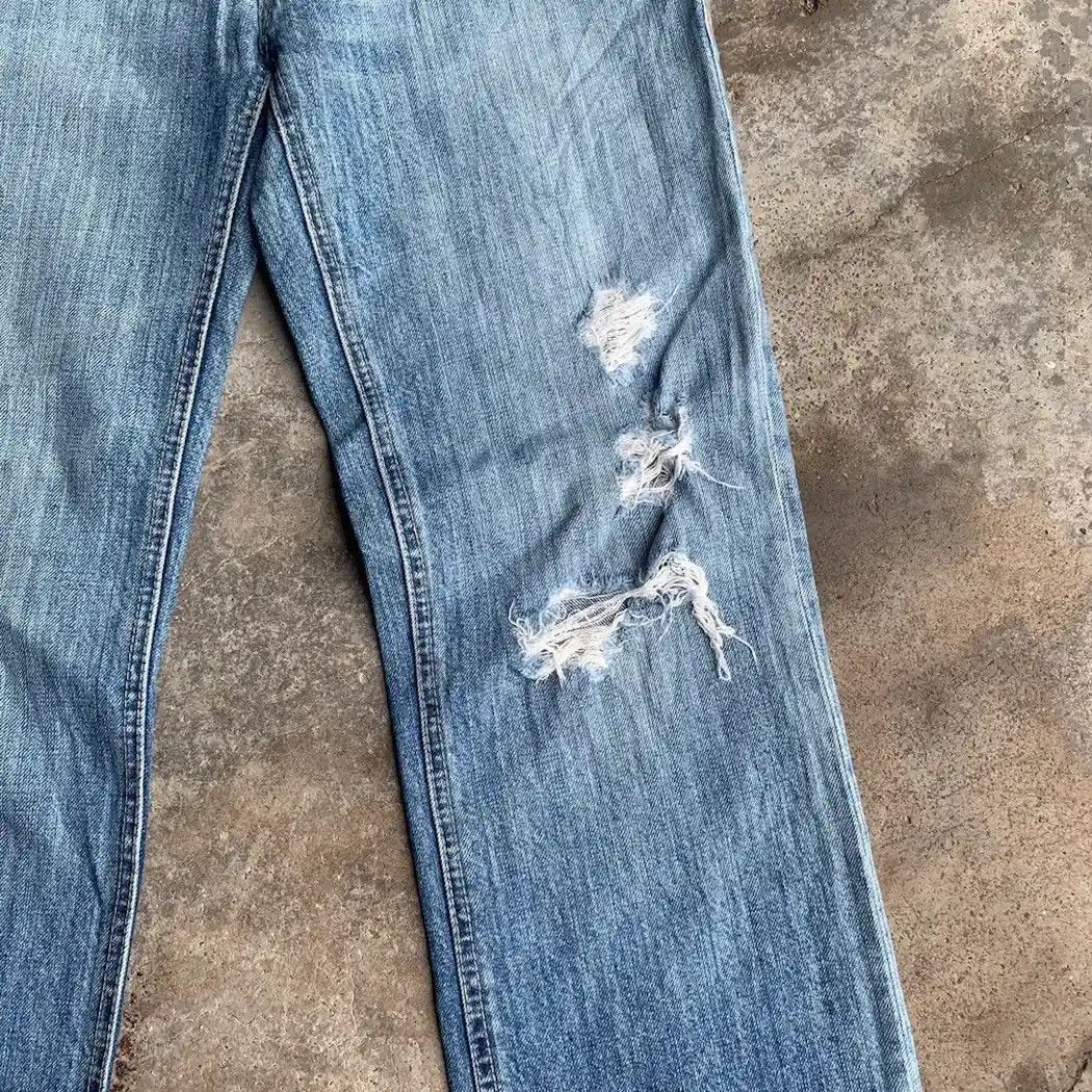 Vintage Vintage Roxy Jeans Ripped Denim Ankle Pants Waist 30 Size US 30 / EU 46 - 7 Thumbnail
