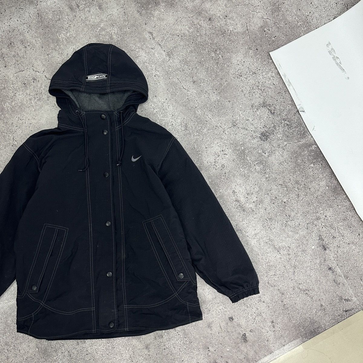 Nike Vintage 90s Nike Embroidered logo swoosh jacket y2k og hype Size US M / EU 48-50 / 2 - 2 Thumbnail
