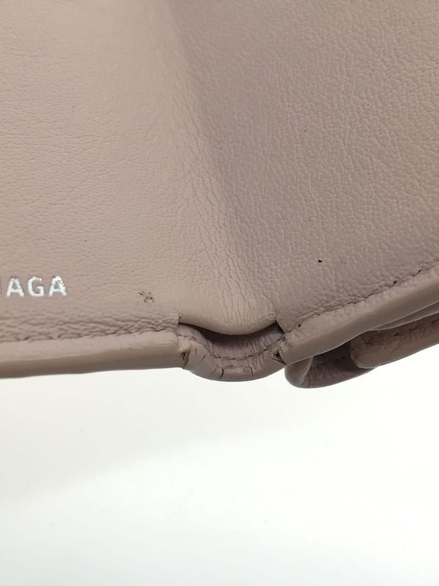 Balenciaga Balenciaga Paper Leather Trifold Mini Wallet Size ONE SIZE - 7 Thumbnail