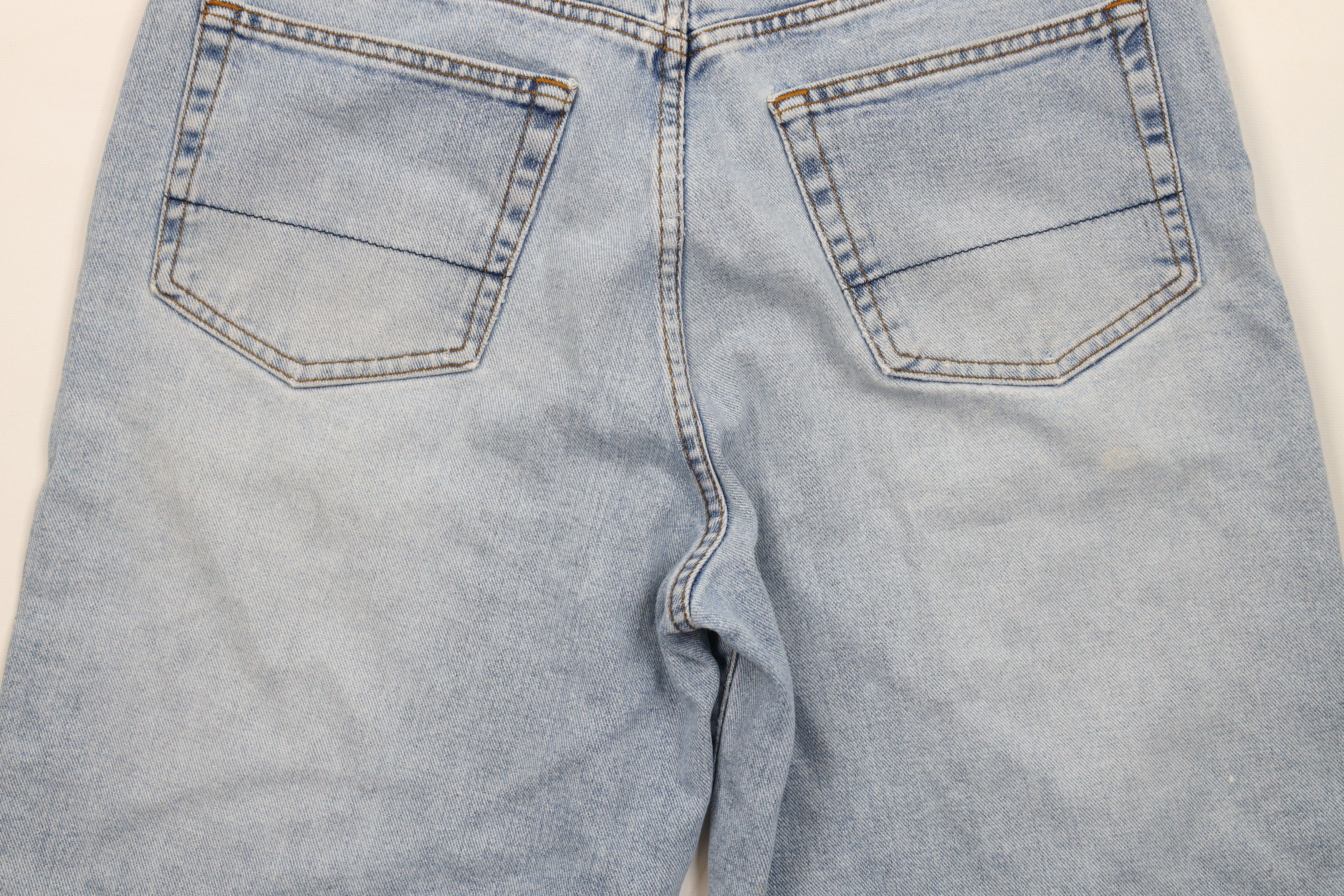 Nautica Vintage 90s Nautica Spell Out Baggy Denim Jean Shorts Jorts Size US 32 / EU 48 - 14 Thumbnail