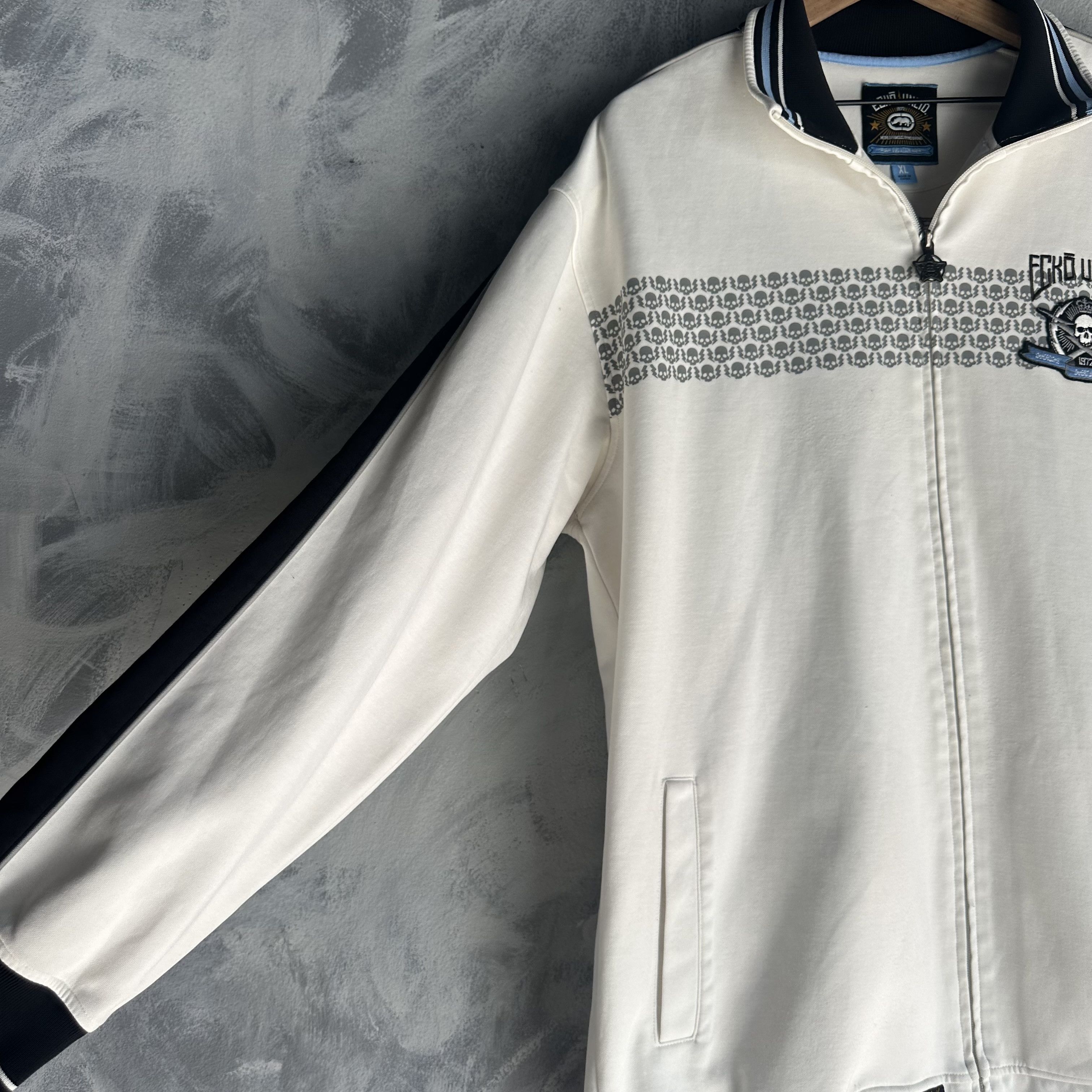 Ecko Unltd. Vintage Ecko Unltd Jacket Mens Full Zip Over Come Track Y2K Size US XL / EU 56 / 4 - 3 Thumbnail