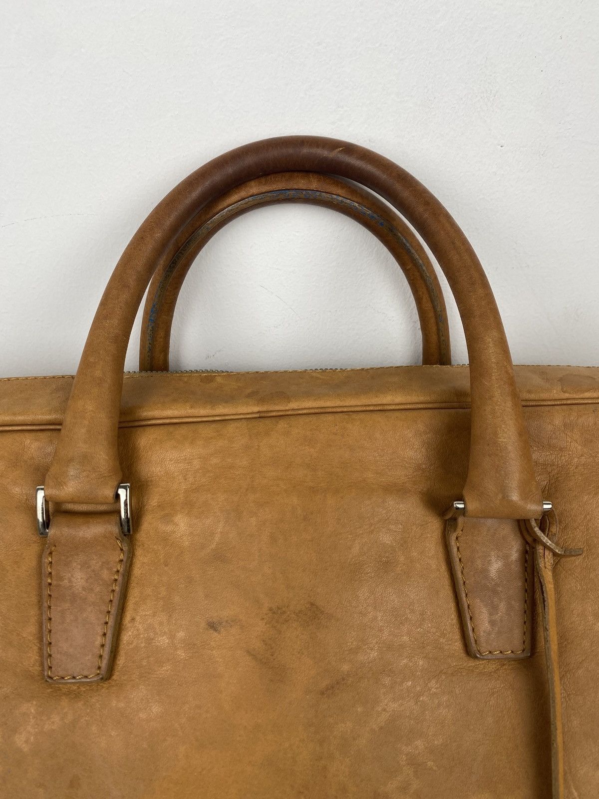 Porter 2000's Porter Patina Leather Briefcase Bag Size ONE SIZE - 11 Thumbnail