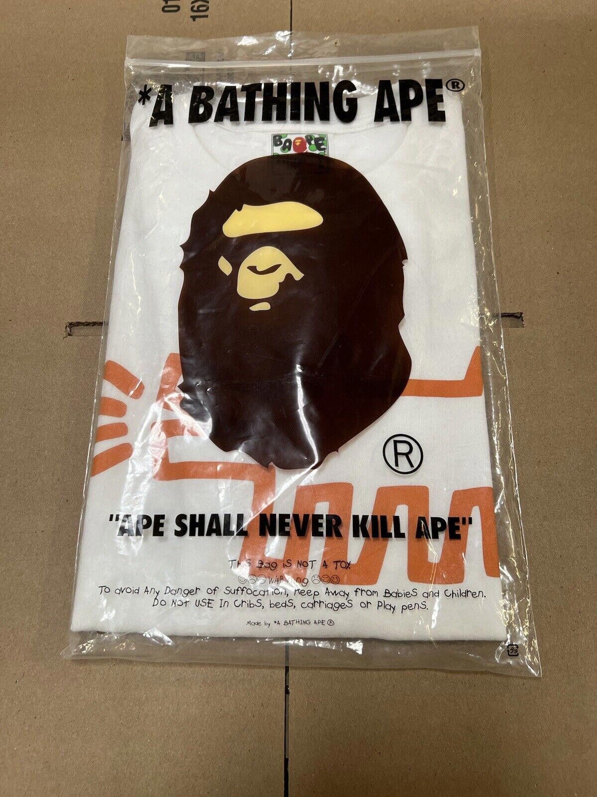 Bape BAPE Keith Haring Foundation Tee 1 White A Bathing Ape L Size US L / EU 52-54 / 3 - 5 Thumbnail