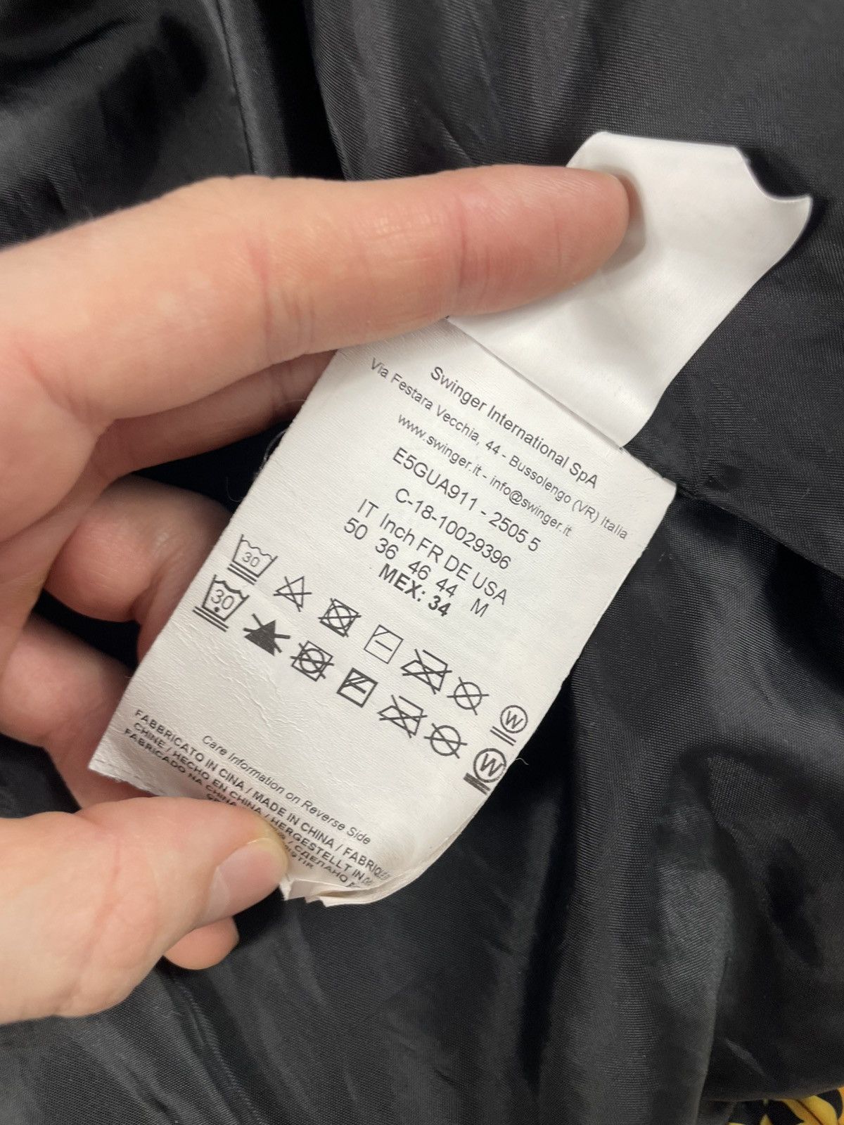 Versace × Versace Jeans Couture Versace Jeans Couture Down Puffer Logo Jacket Size US M / EU 48-50 / 2 - 7 Thumbnail