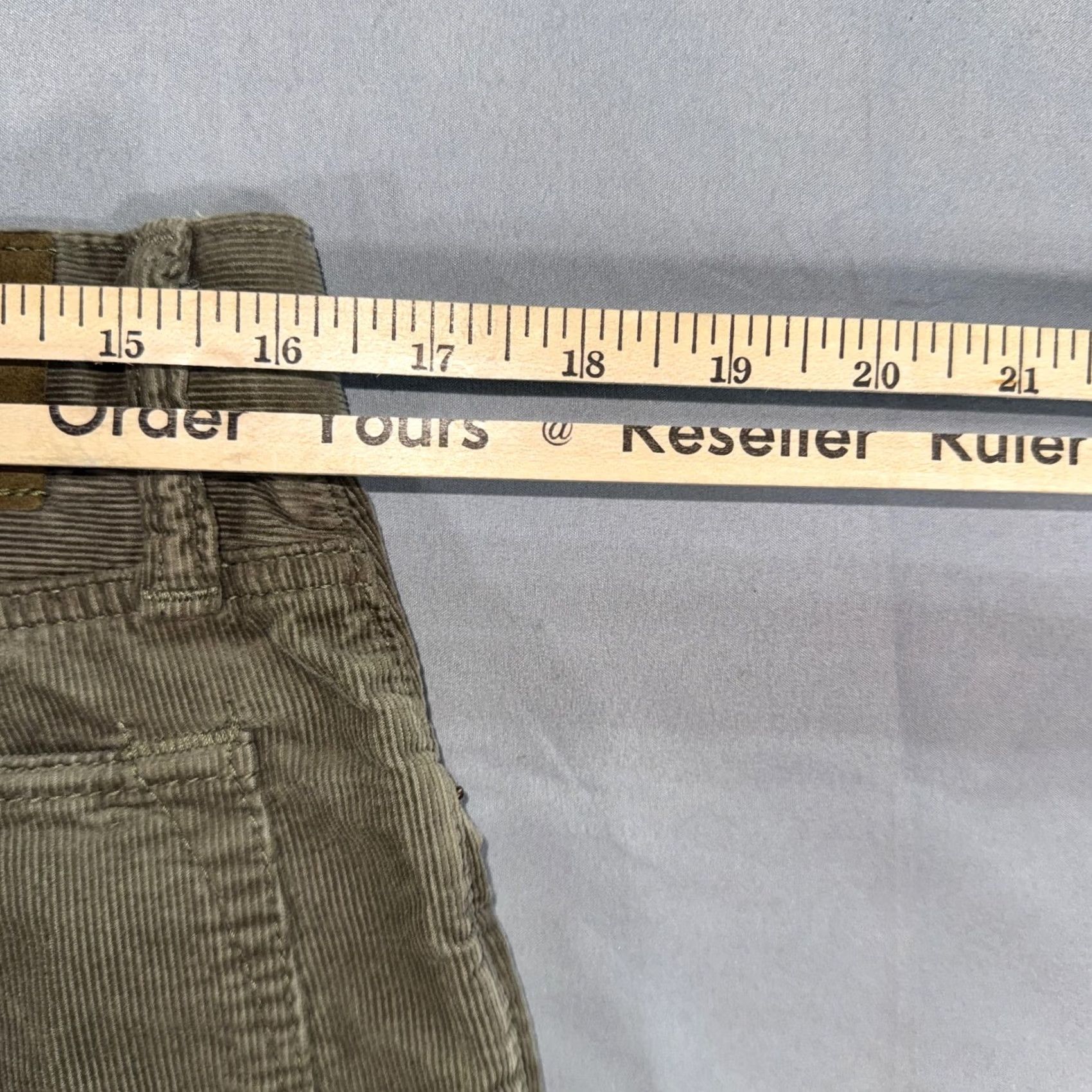 Todd Snyder VINTAGE Todd Snyder Pants Mens 32x32 Beige Stretch Corduroy 5 Pocket Khakis Size US 32 / EU 48 - 7 Thumbnail
