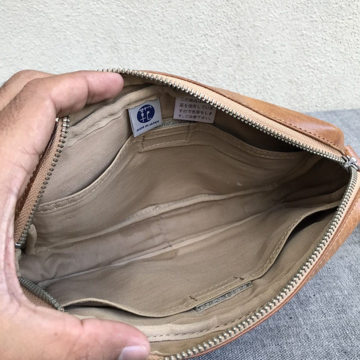 Porter Porter Leather Square Shoulder Bag Size ONE SIZE - 11 Thumbnail