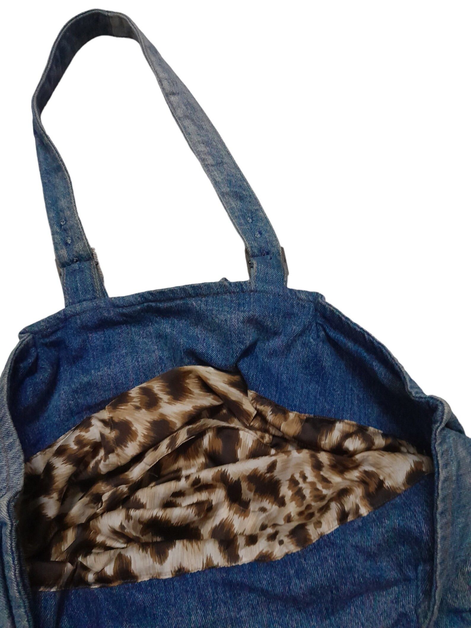 Japanese Brand RNA Bondage Denim Bag (E523) Size ONE SIZE - 4 Thumbnail