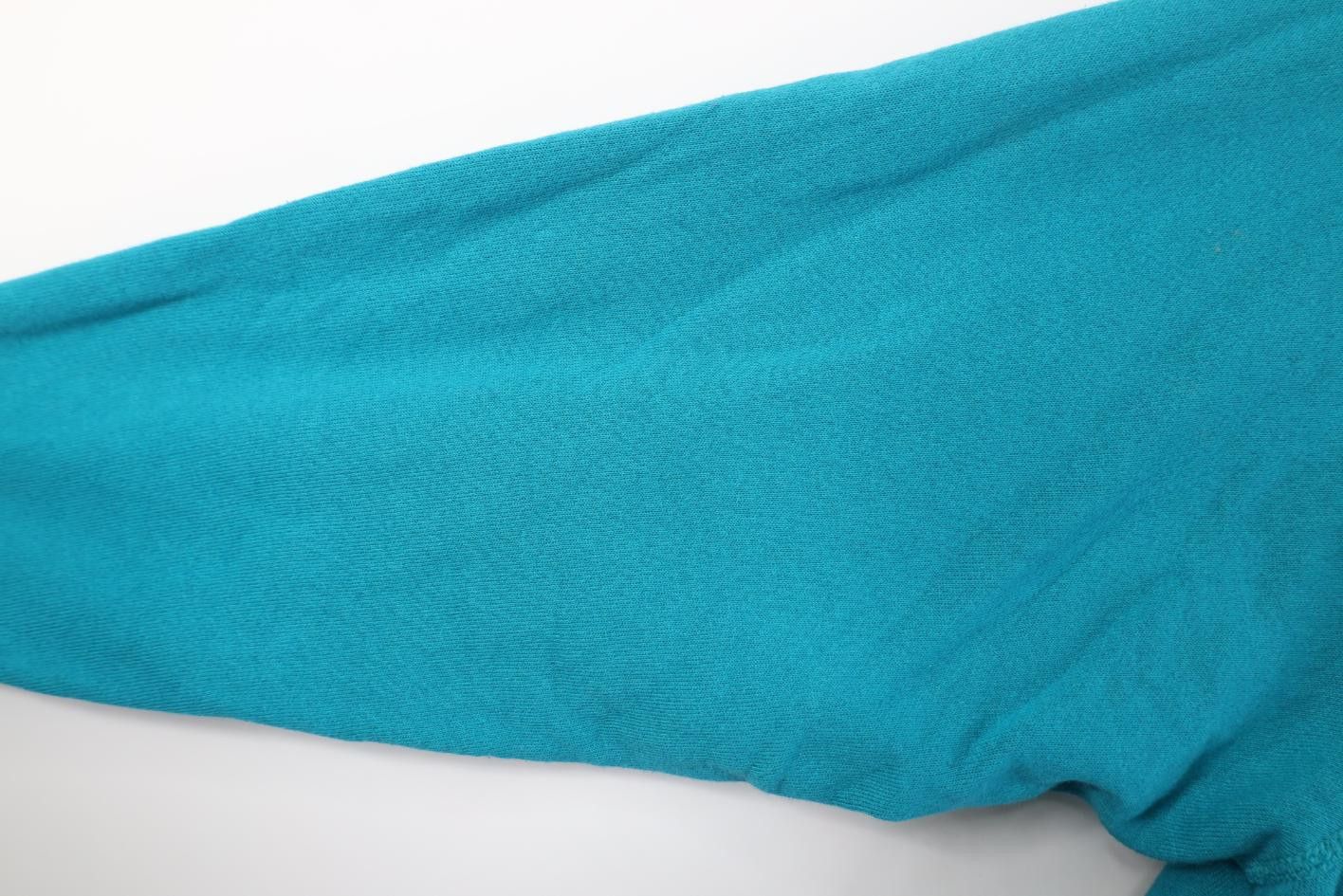Vintage Vintage 90s Streetwear Baggy Fit Crewneck Sweatshirt Teal Size US XL / EU 56 / 4 - 5 Thumbnail