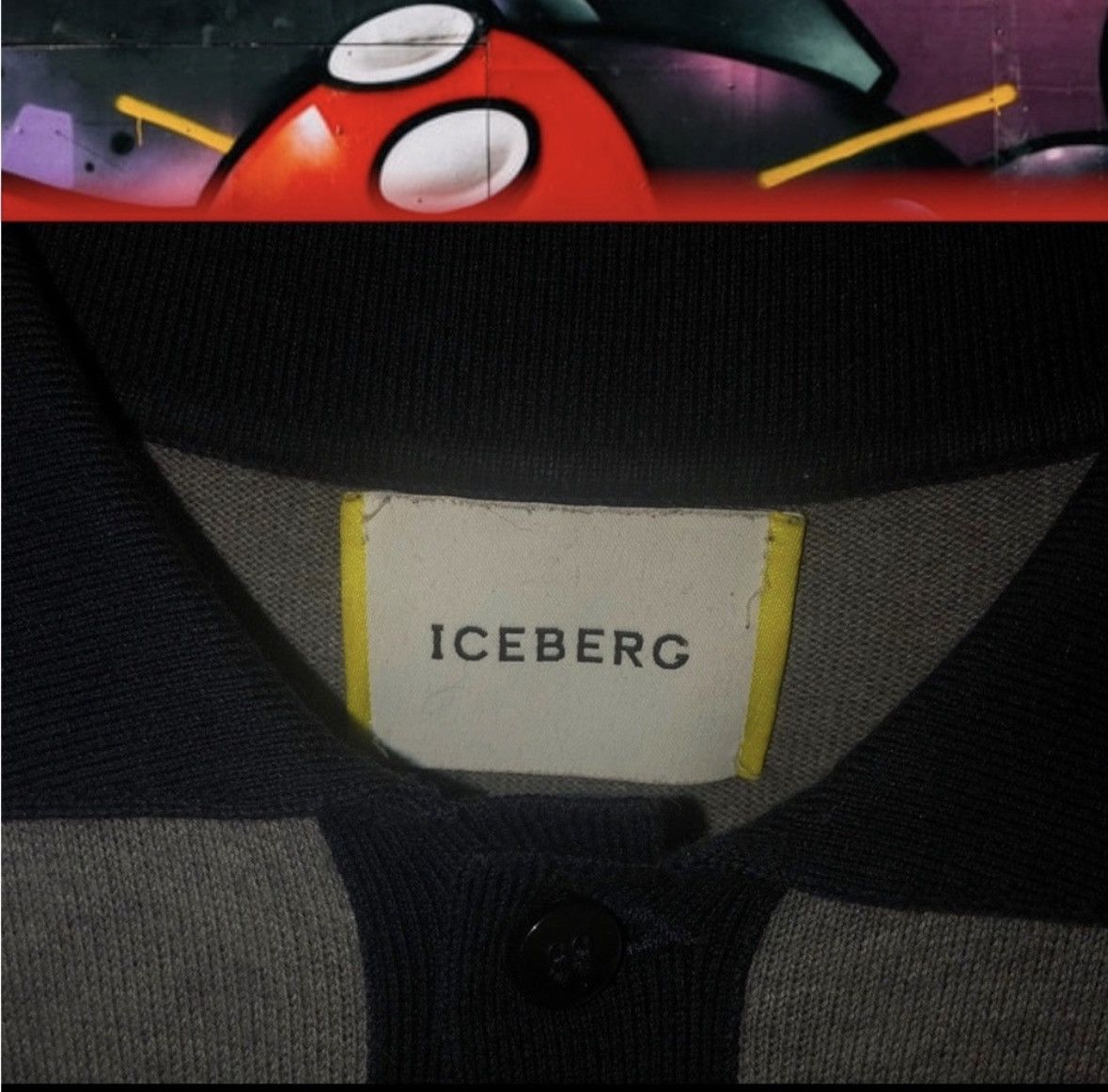 Iceberg 💎ViNTaGe💎 iCeBeRG🧊MiCKeY MOuSe 🐭 PoLo 👕 Size US M / EU 48-50 / 2 - 3 Thumbnail