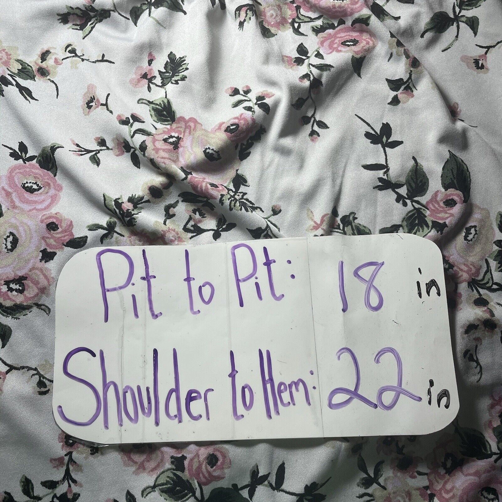 Other First Love Medium Floral Off Shoulder Chain Strap Blouse Size M / US 6-8 / IT 42-44 - 9 Thumbnail