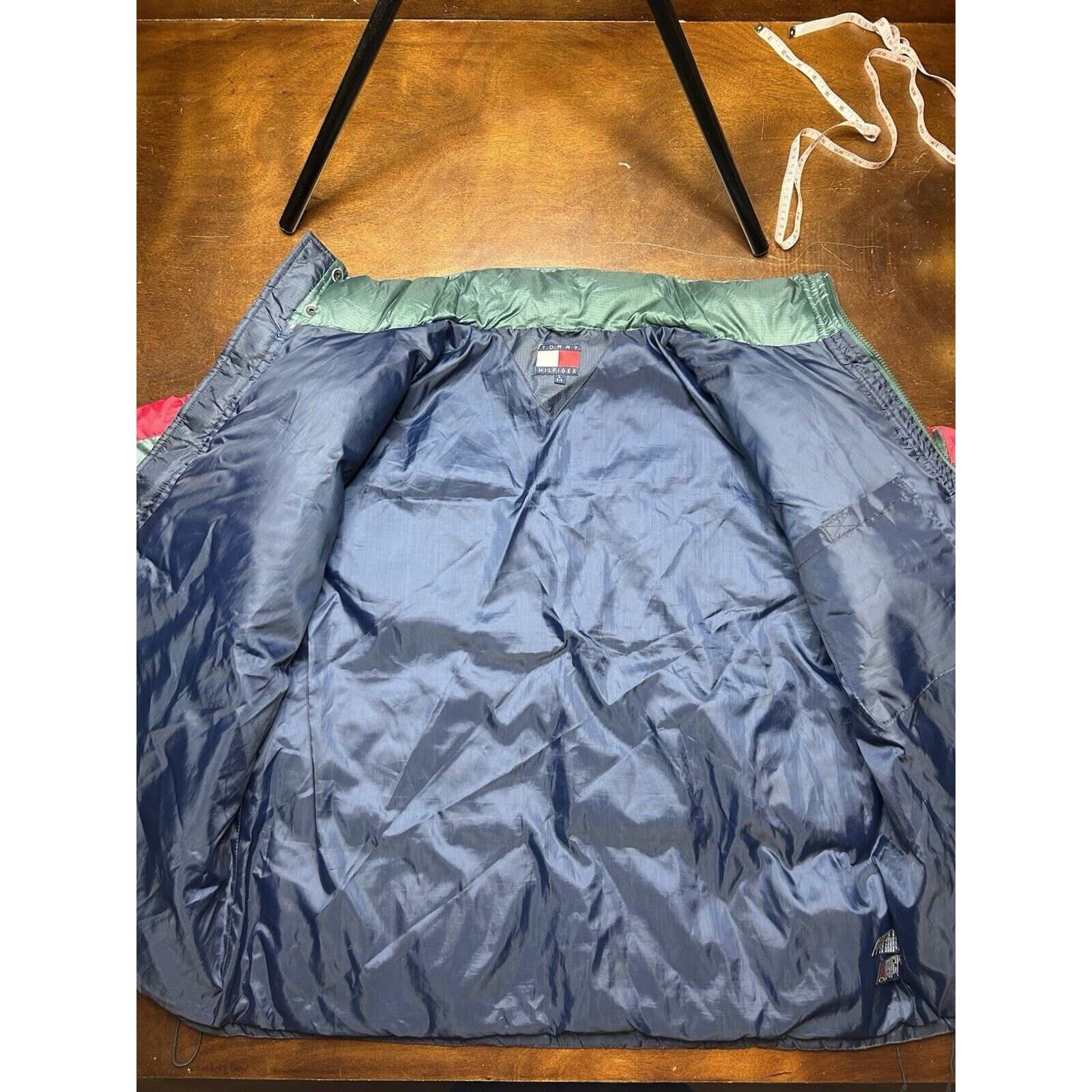 Tommy Hilfiger VTG Duck Down Feather Tommy Hilfiger Jacket Gucci Colorway Size US L / EU 52-54 / 3 - 9 Thumbnail