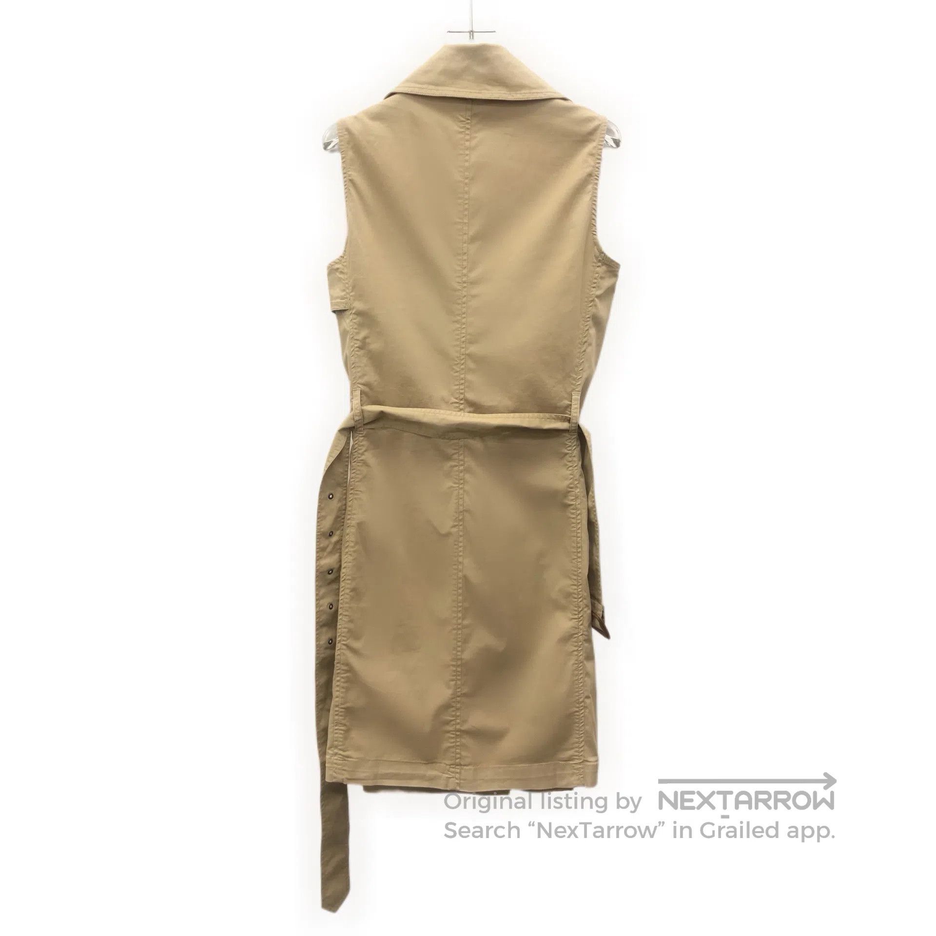 Polo Ralph Lauren Ralph Lauren Brown Cotton Collar Double-Breasted Sleeveles Size US XL / EU 56 / 4 - 2 Thumbnail
