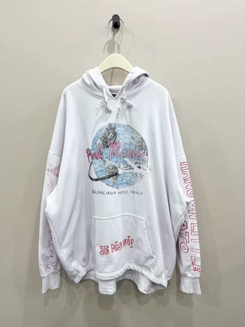 Balenciaga Balenciaga Apple Music Limited Hoodie 2504-Nextarrow Size US M / EU 48-50 / 2 - 1 Thumbnail
