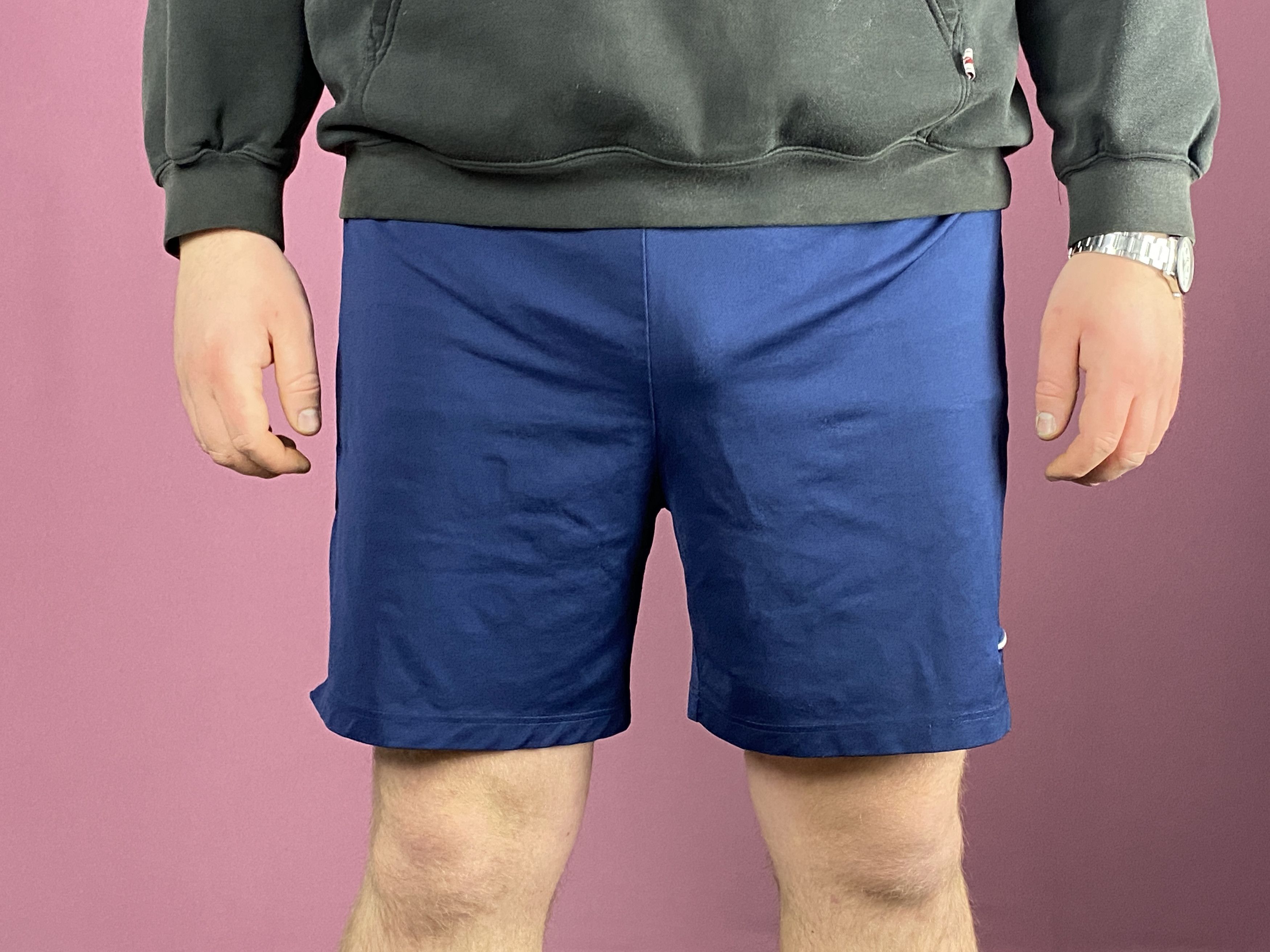 Nike × Vintage 90s Nike Vintage Men's Track Shorts - XXL Size US 36 / EU 52 - 2 Thumbnail