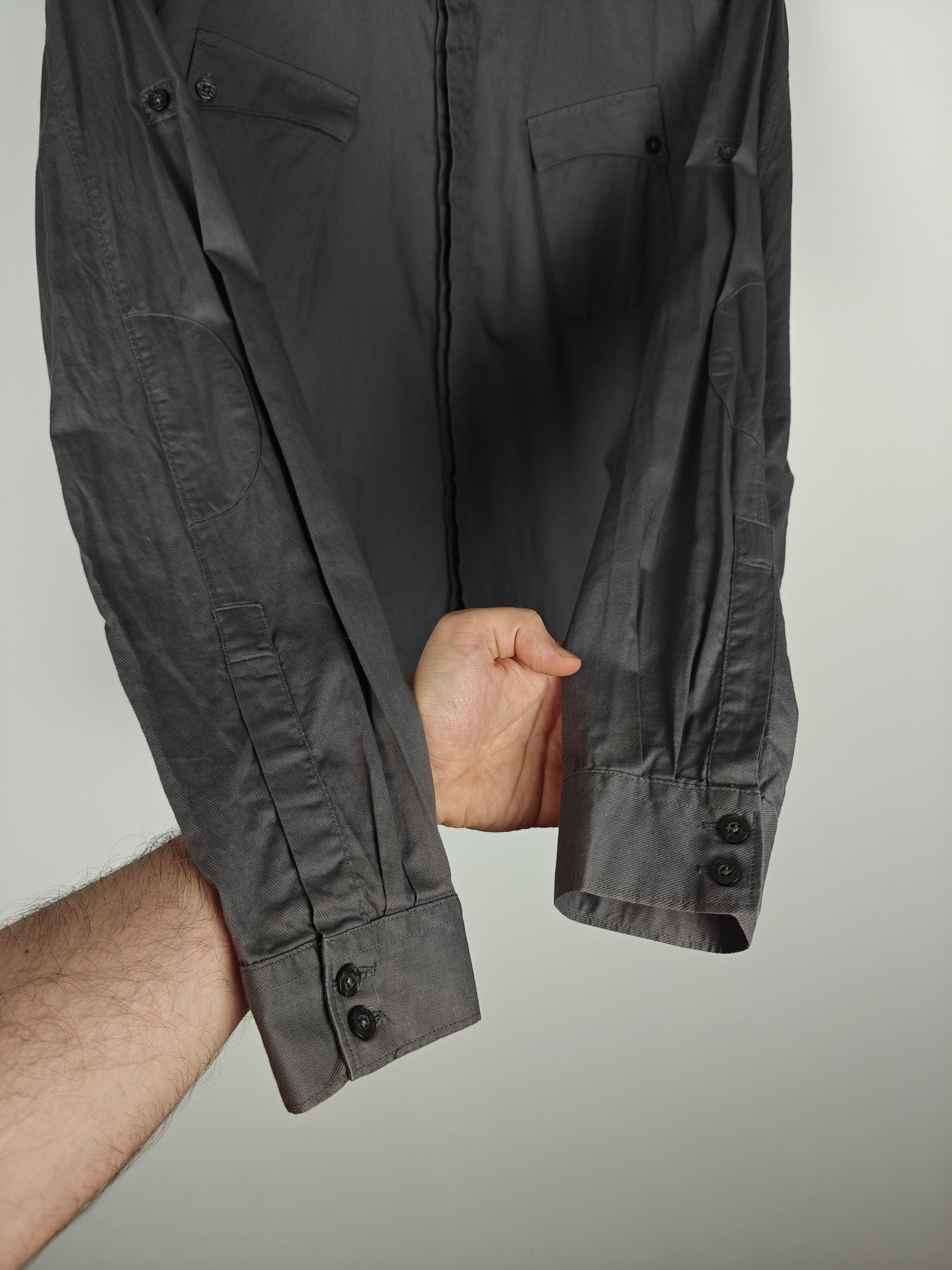 Allsaints Allsaints Shirt Metamorphosis Pockets Gray size M Size US M / EU 48-50 / 2 - 7 Thumbnail