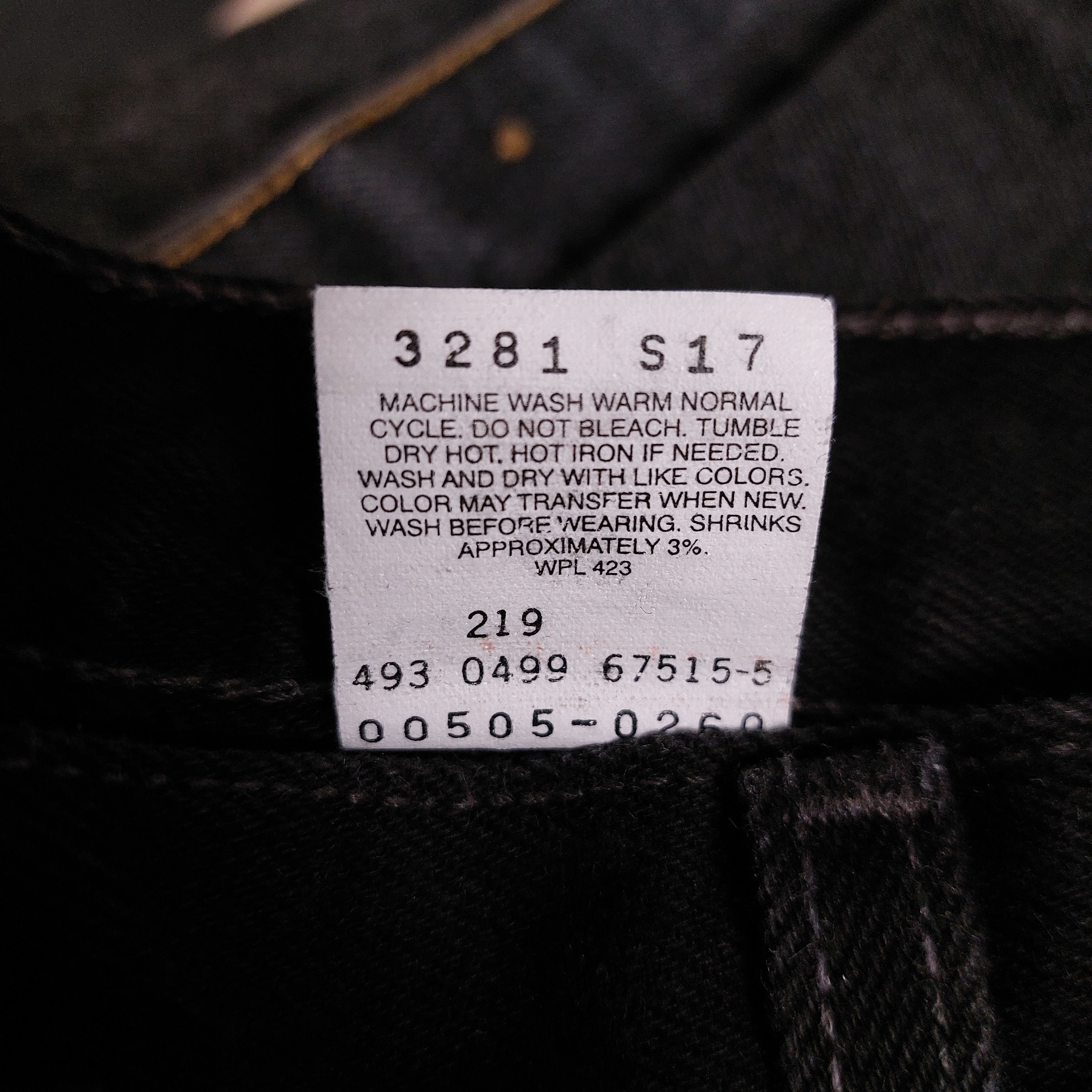 Levi's 1990s Levi's 505 regular fit jeans Size US 38 / EU 54 - 9 Thumbnail