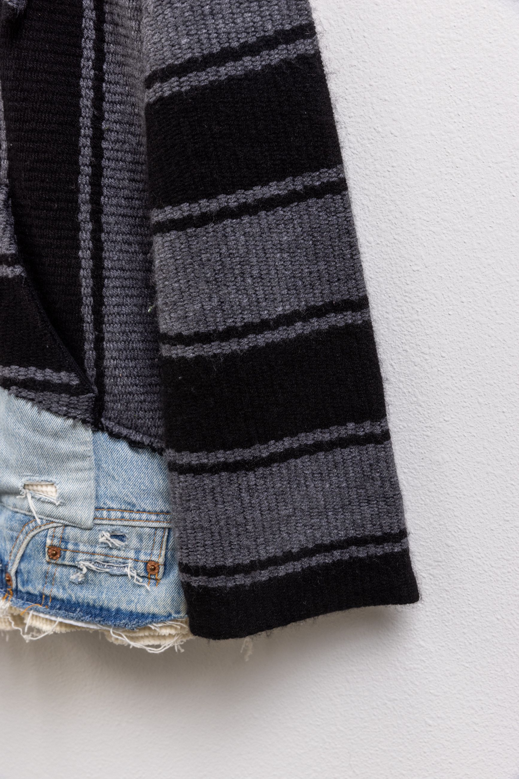 Alanui × Greg Lauren Greg Lauen x Alanui denim cashmere 50/50 hoodie Size US L / EU 52-54 / 3 - 10 Thumbnail