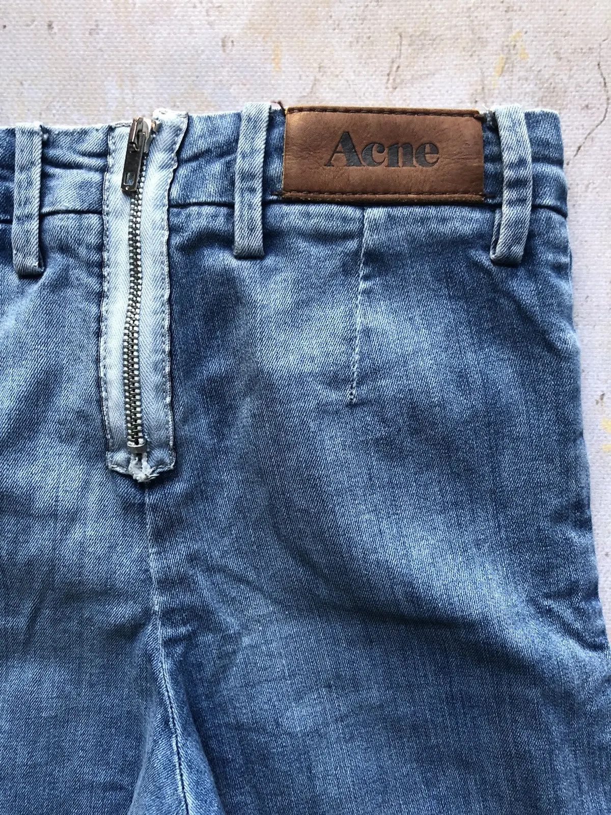 Acne Studios avant garde Acne Studios zipped low rise jeans mobwife y2k Size 32" / US 10 / IT 46 - 1 Thumbnail
