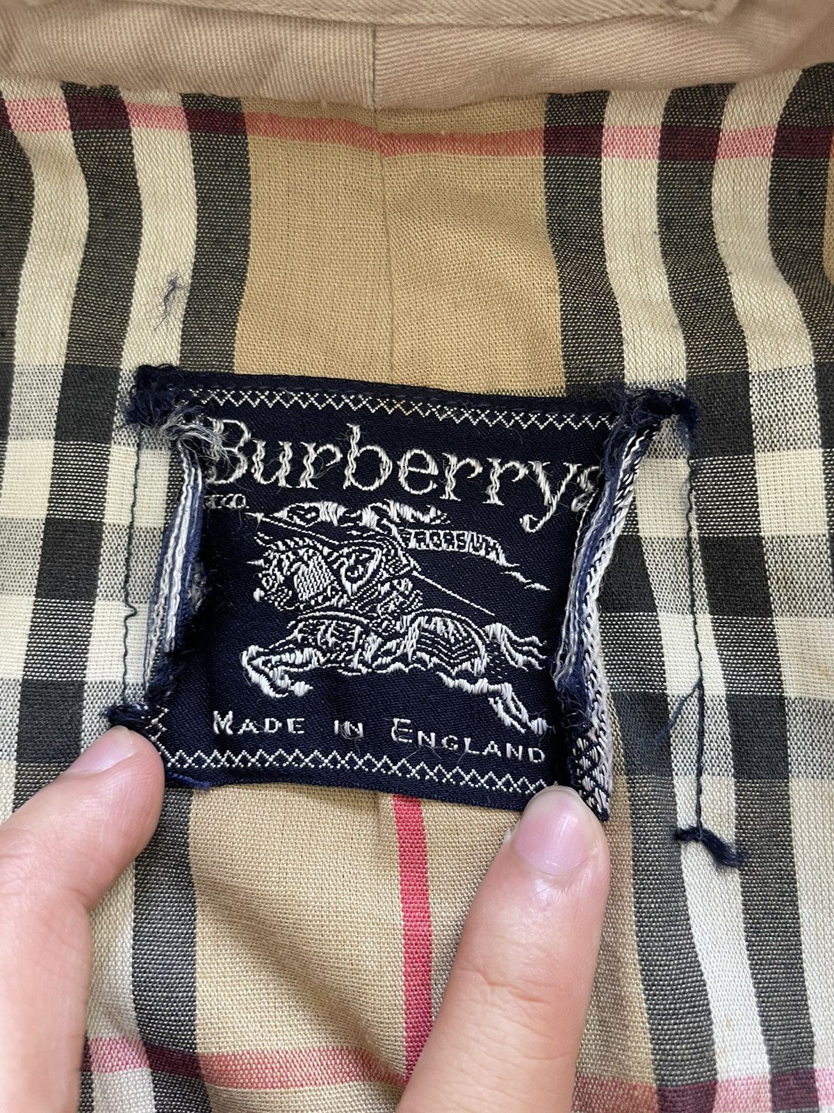 Burberry × Vintage ‼️BEST OFFER‼️Vintage Burberry Novacheck Trench Coat Jacket Size US L / EU 52-54 / 3 - 5 Thumbnail