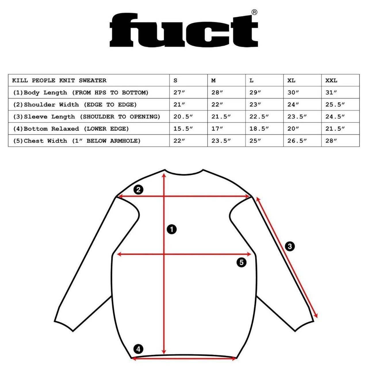 FUCT FUCT Bear Knitted Sweater (2020) Size US L / EU 52-54 / 3 - 6 Thumbnail