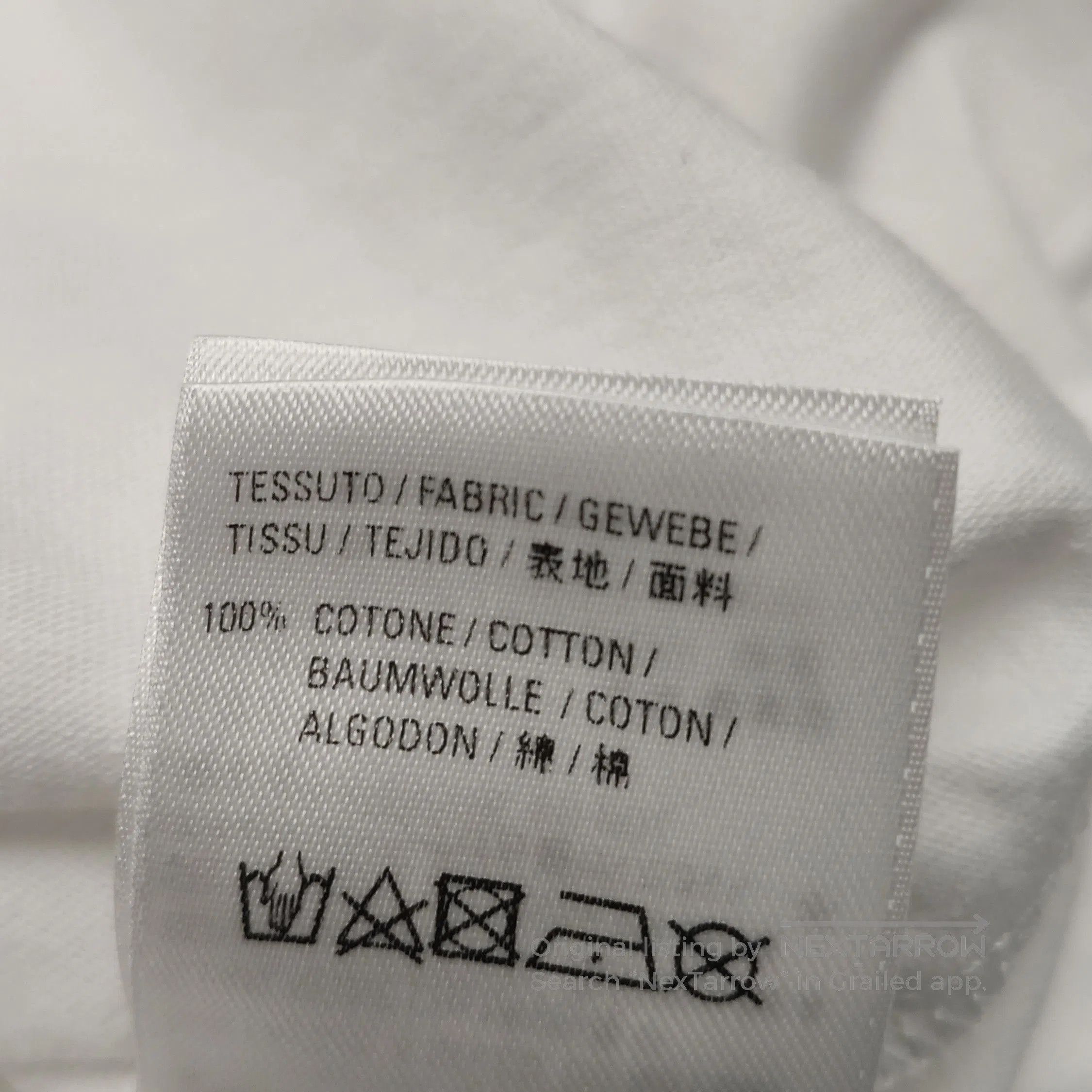 Balenciaga Balenciaga XS Cotton Logo Crewneck Short-Sleeve T-Shirt. Size US XS / EU 42 / 0 - 9 Thumbnail