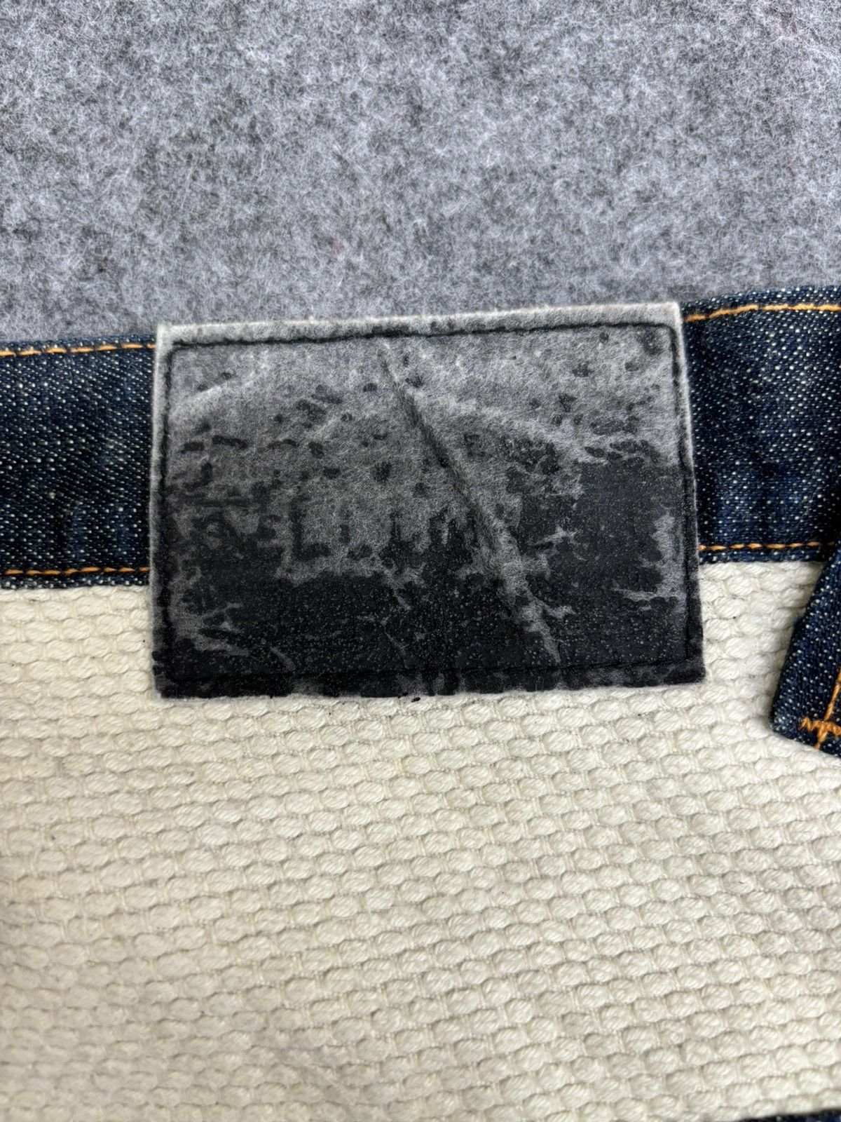 Designer 💥BAGGY💥Rare JUVENILE DELINQUENT X JAPAN BLUE Denim F549 Size US 37 - 13 Thumbnail