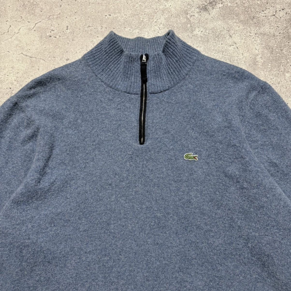 Lacoste Vintage Wool 1/3 Zip Sweater Lacoste Size US M / EU 48-50 / 2 - 3 Thumbnail