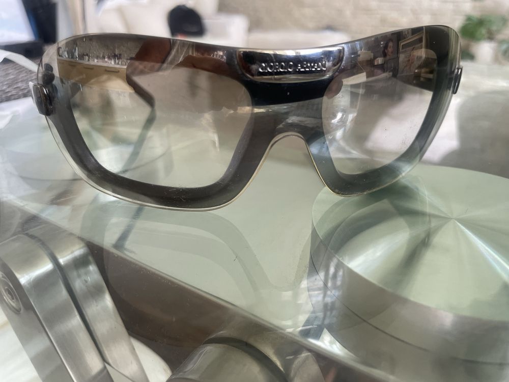 Giorgio Armani Giorgio Armani Vintage Magnetic Lens Sunglasses Size ONE SIZE - 2 Thumbnail