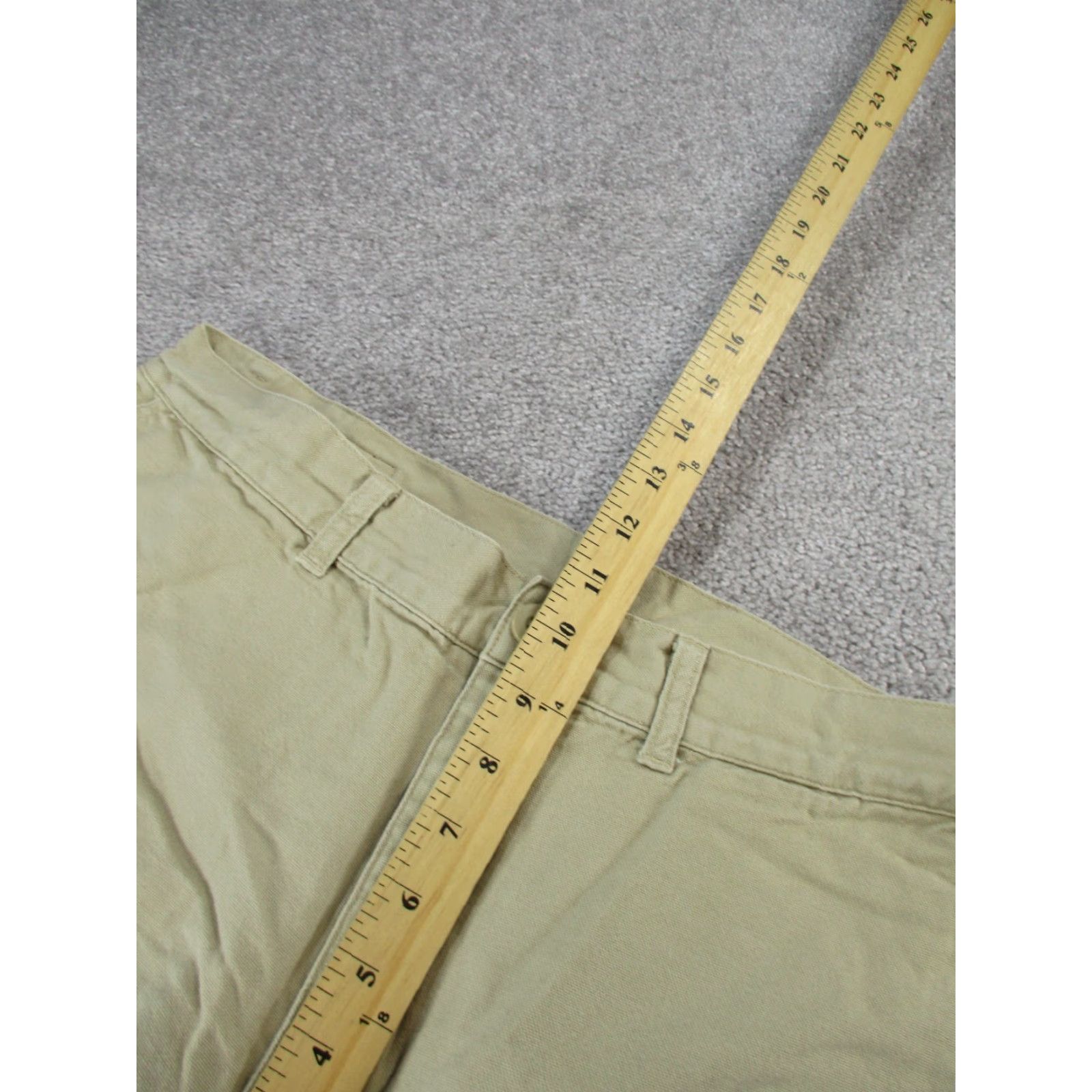 Patagonia VINTAGE Patagonia Duck Pants Mens 35 Beige Organic Cotton Canvas Chino Flat Front 30 In Inseam Men Beige Logo Nature Preppy Mens Size US 35 - 7 Thumbnail