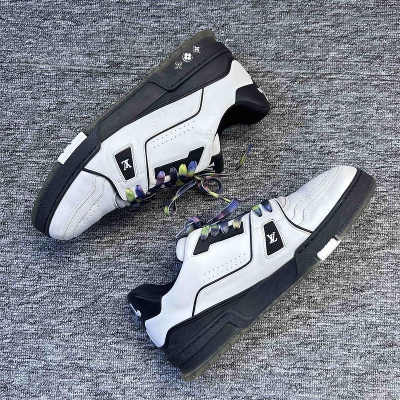 Louis Vuitton Louis Vuitton Trainer Low Top Fashion Sneakers -2508 Size US 9.5 / EU 42-43 - 8 Thumbnail