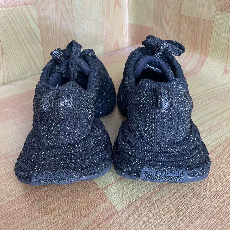 Balenciaga Balenciaga Sneaker Handmade Rhinestone Darth Vader shoes 25 Size US 8 / EU 41 - 5 Thumbnail
