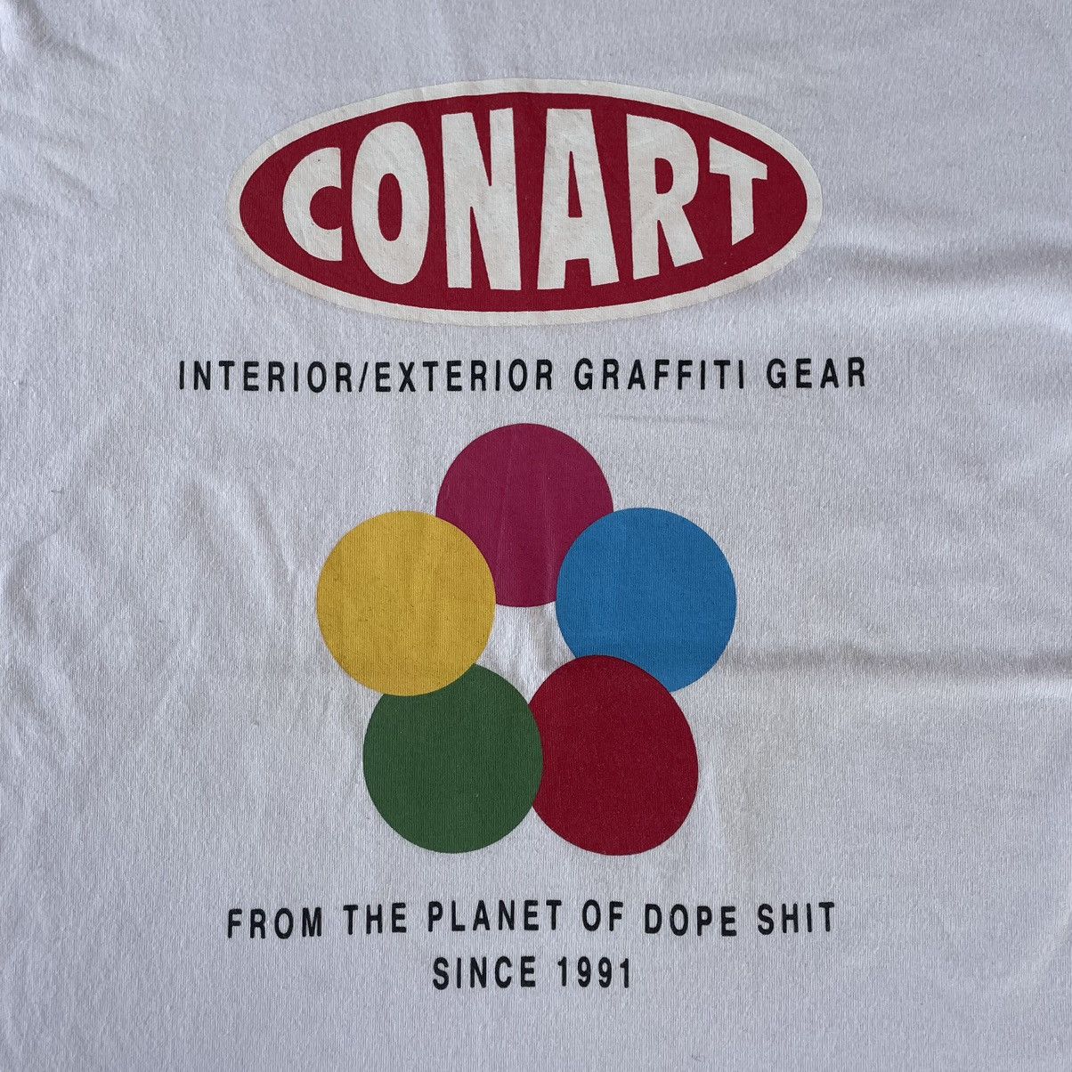 Rap Tees × Vintage 🔥Rare🔥Vintage CONART OG Box Logo Dope Shit Rappers Brand Tee Size US L / EU 52-54 / 3 - 2 Thumbnail